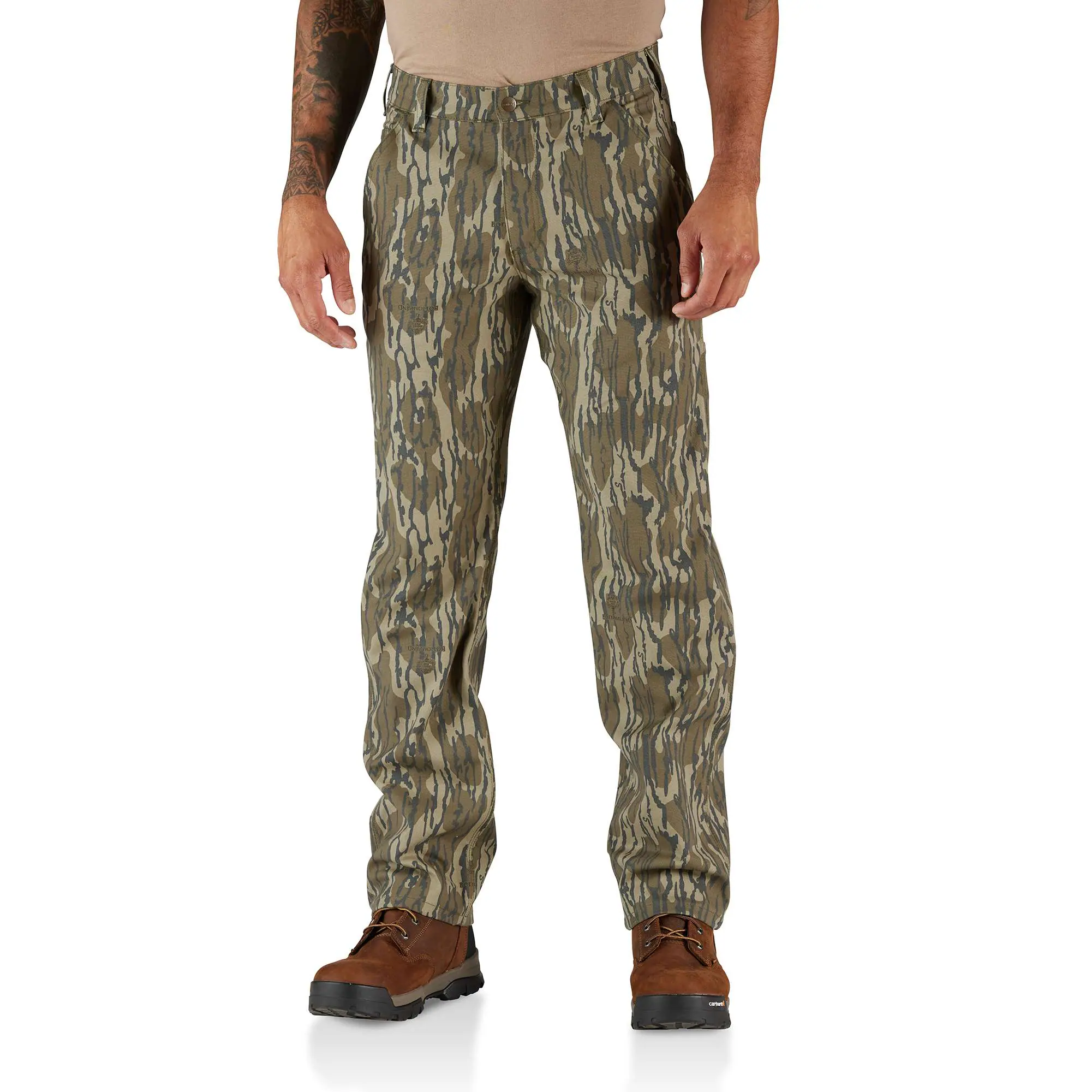 Relaxed Straight Rugged Flex® Duck Camo Dungaree