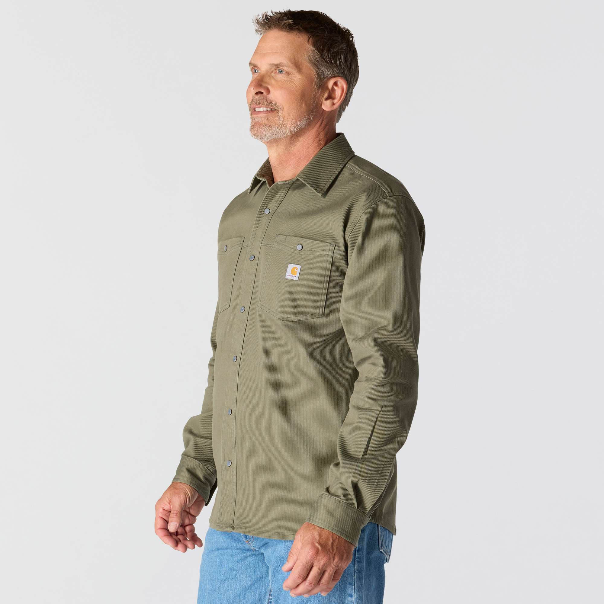 Montana Rugged Flex™ Relaxed Fit Corduroy Long-Sleeve Shirt