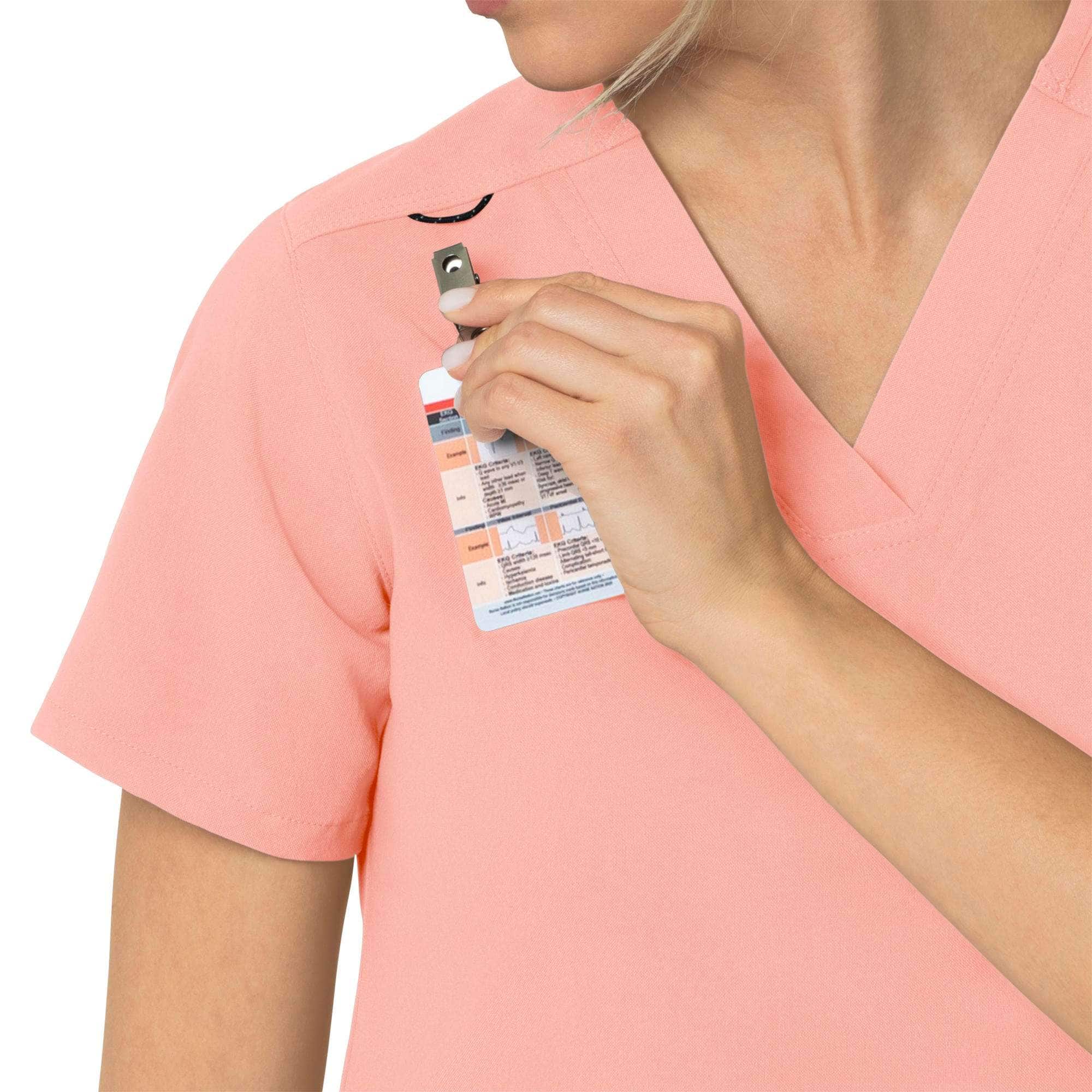 Women's Rugged Flex® Peak  4-Pocket V-Neck Scrub Top