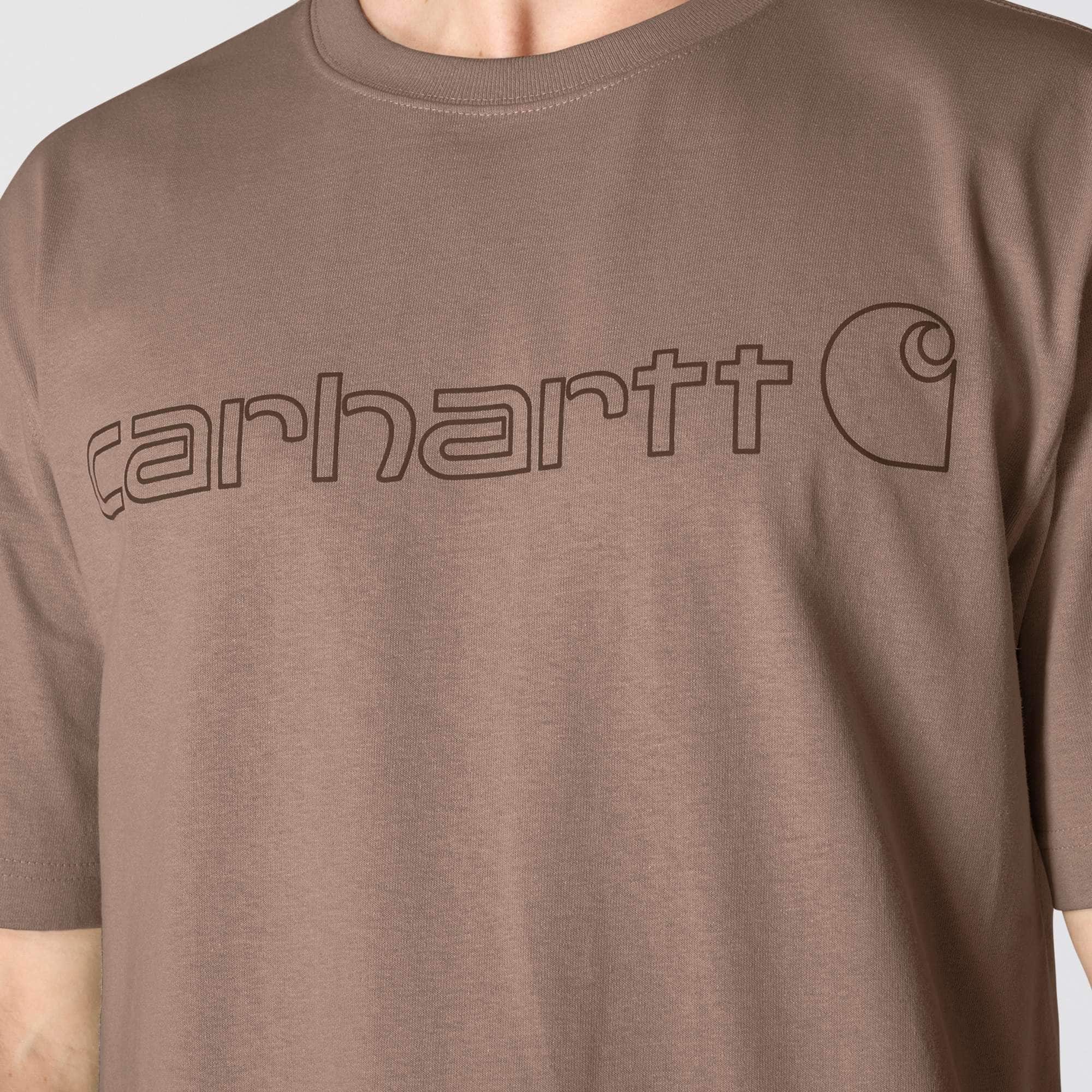 Loose Fit Heavyweight Short-Sleeve Logo Graphic T-Shirt