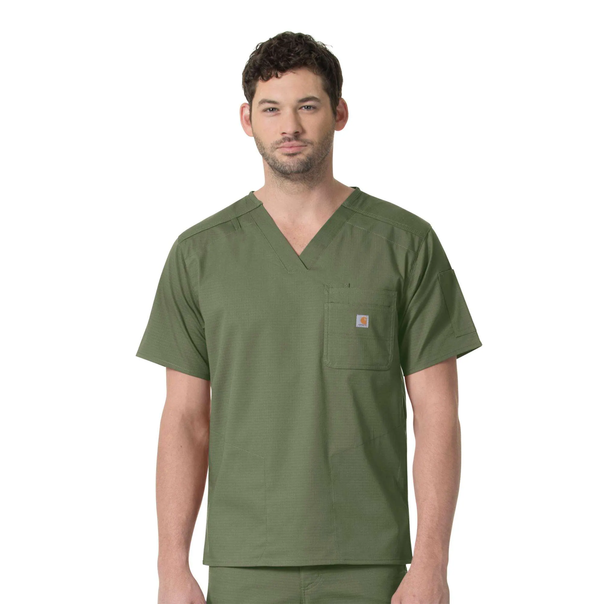 Rugged Flex® Ripstop Chest Pocket Scrub Top