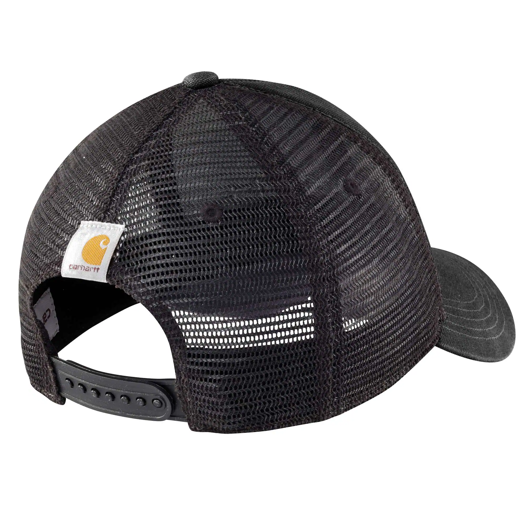 Canvas Mesh-Back Logo Graphic Cap