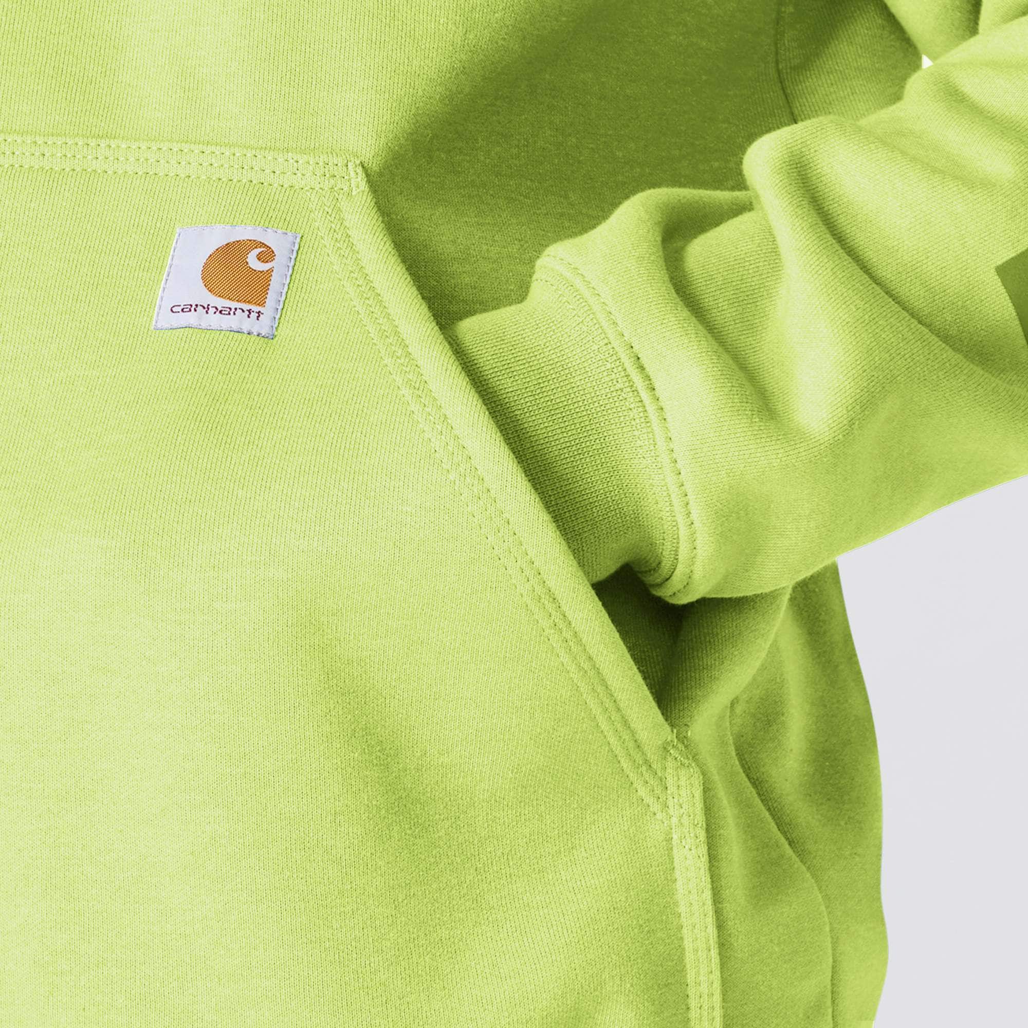 Loose Fit Midweight Logo Sleeve Graphic Hoodie