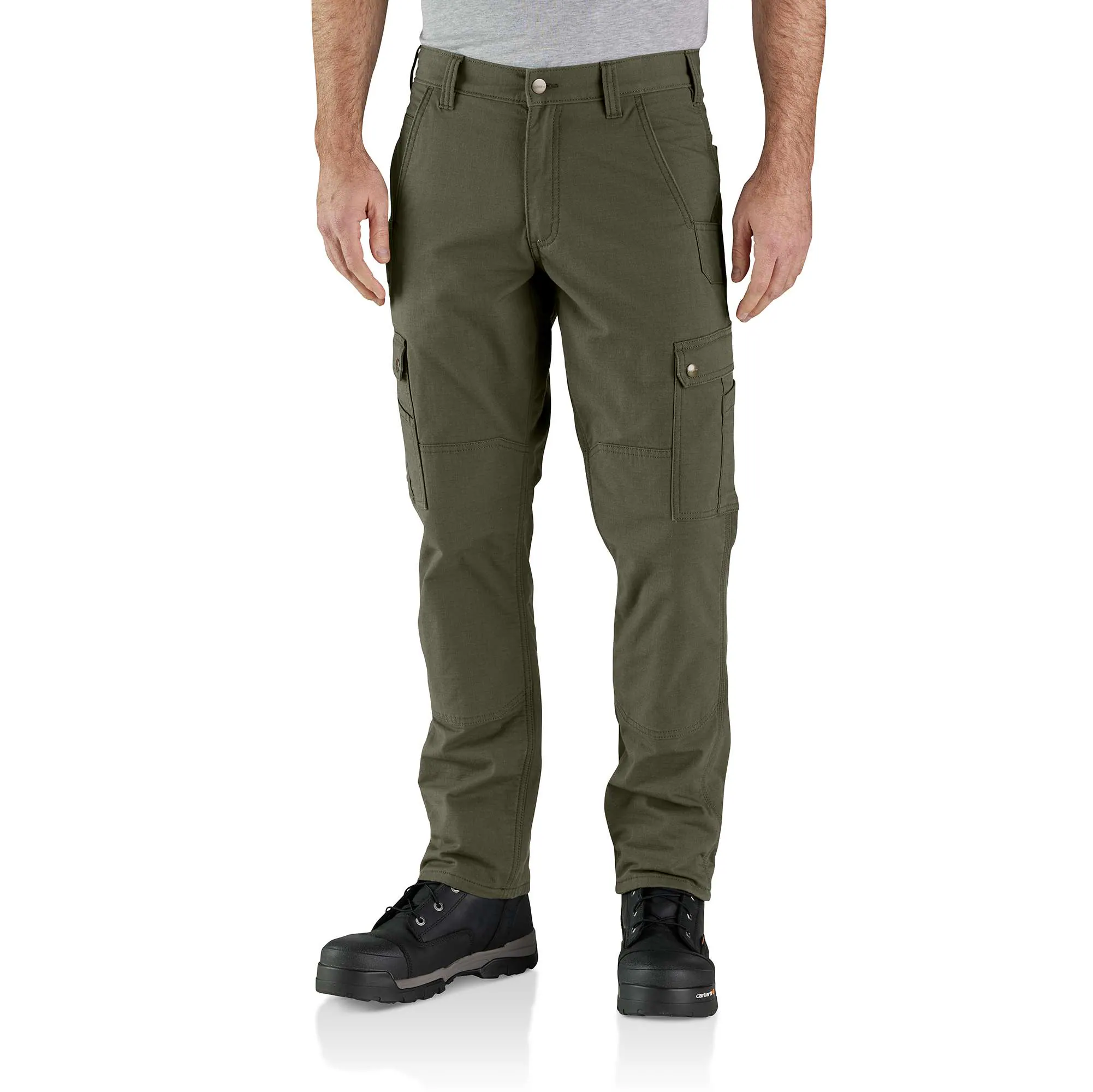 Relaxed Straight Ripstop Lined Cargo Pant