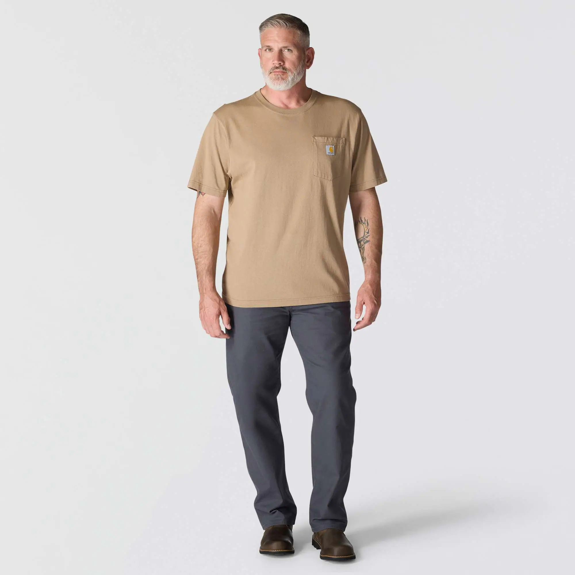 Loose Fit Heavyweight Short-Sleeve Pocket T-Shirt
