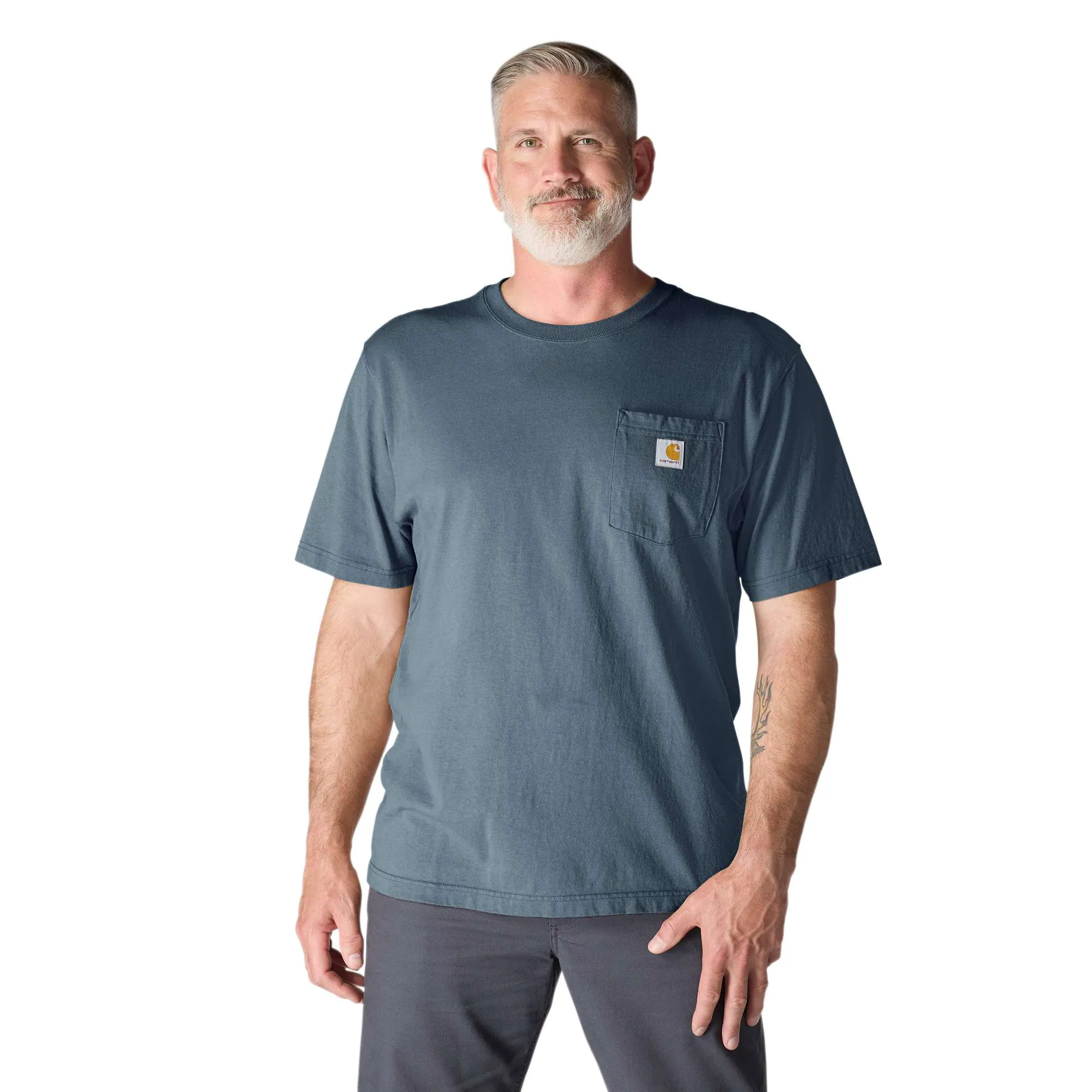 Loose Fit Heavyweight Short-Sleeve Pocket T-Shirt