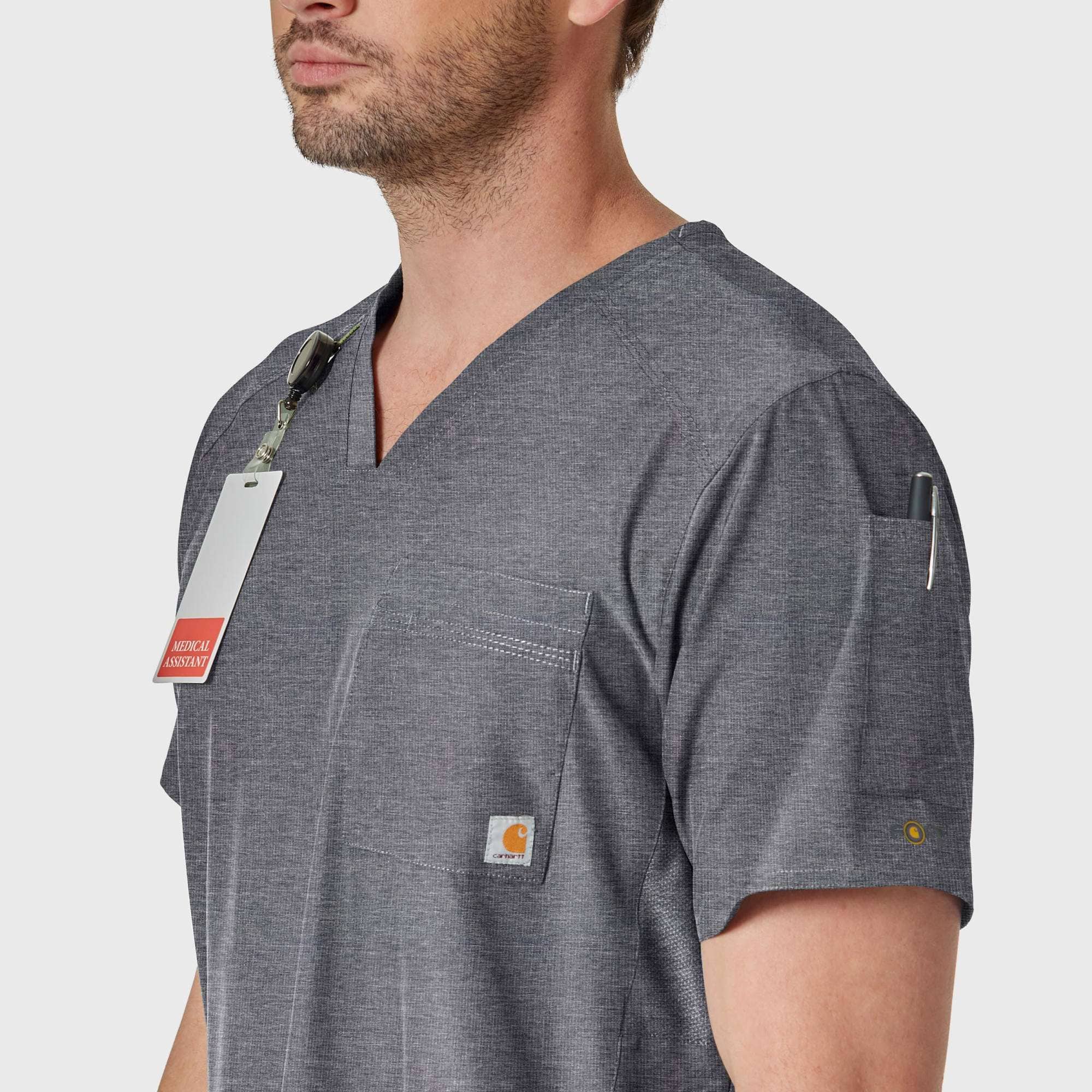 Force Liberty Twill Chest Pocket Scrub Top