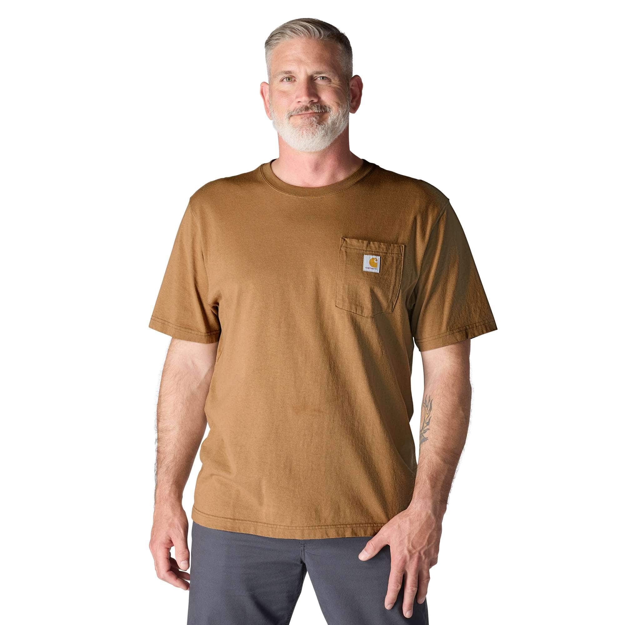 Loose Fit Heavyweight Short-Sleeve Pocket T-Shirt
