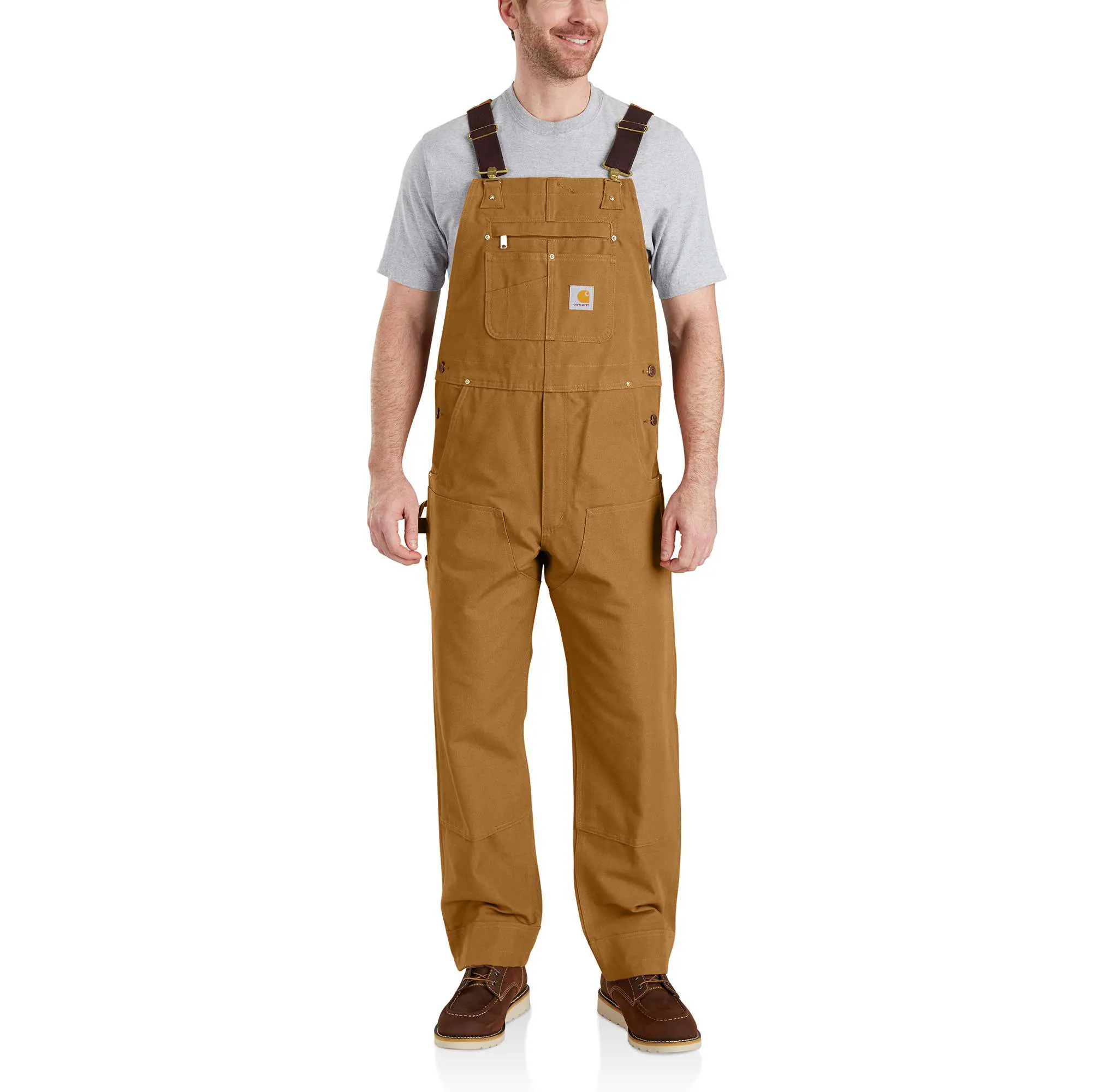 Men's Bib Overall - Relaxed Fit - Duck