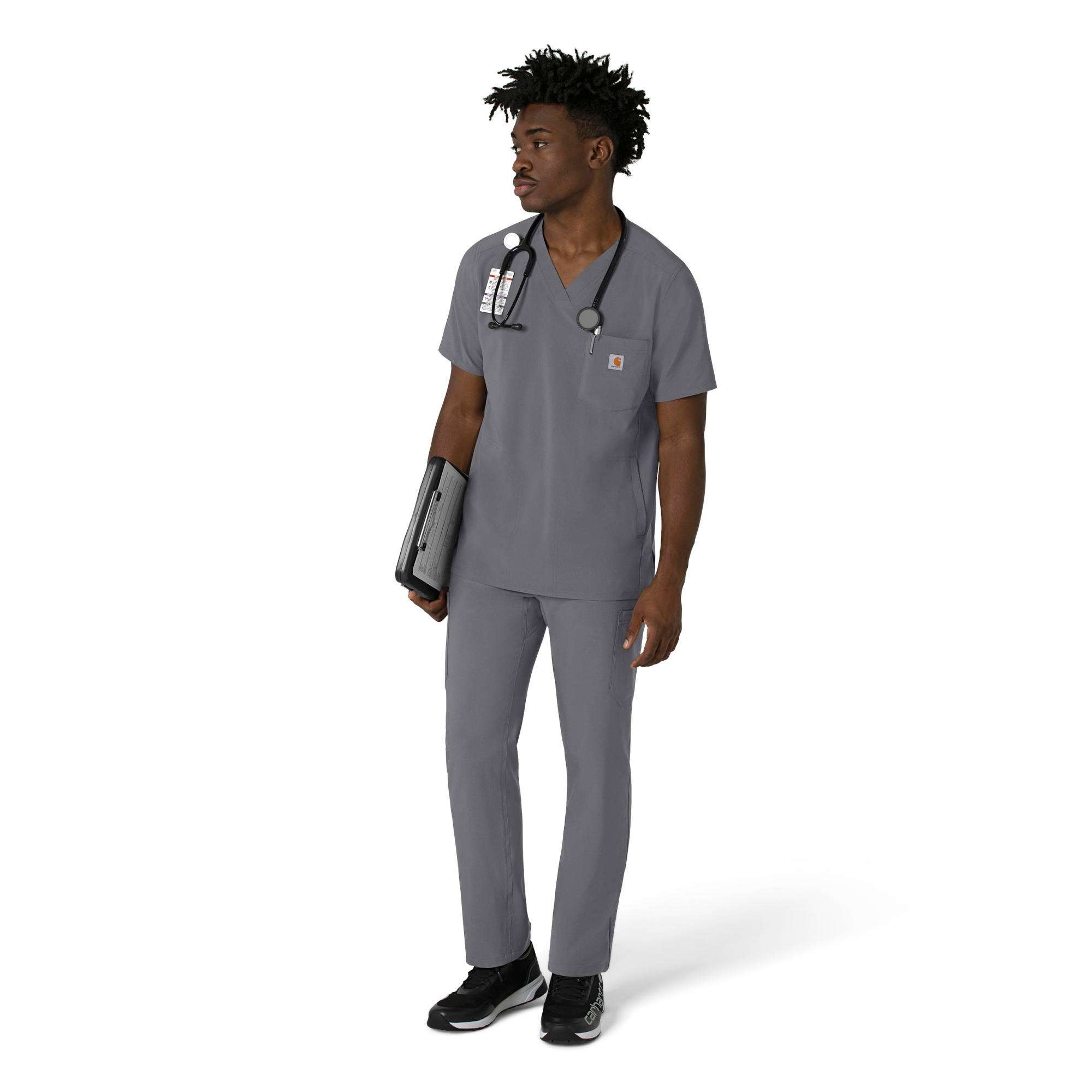 Force Cross-Flex Men's V-Neck Scrub Top