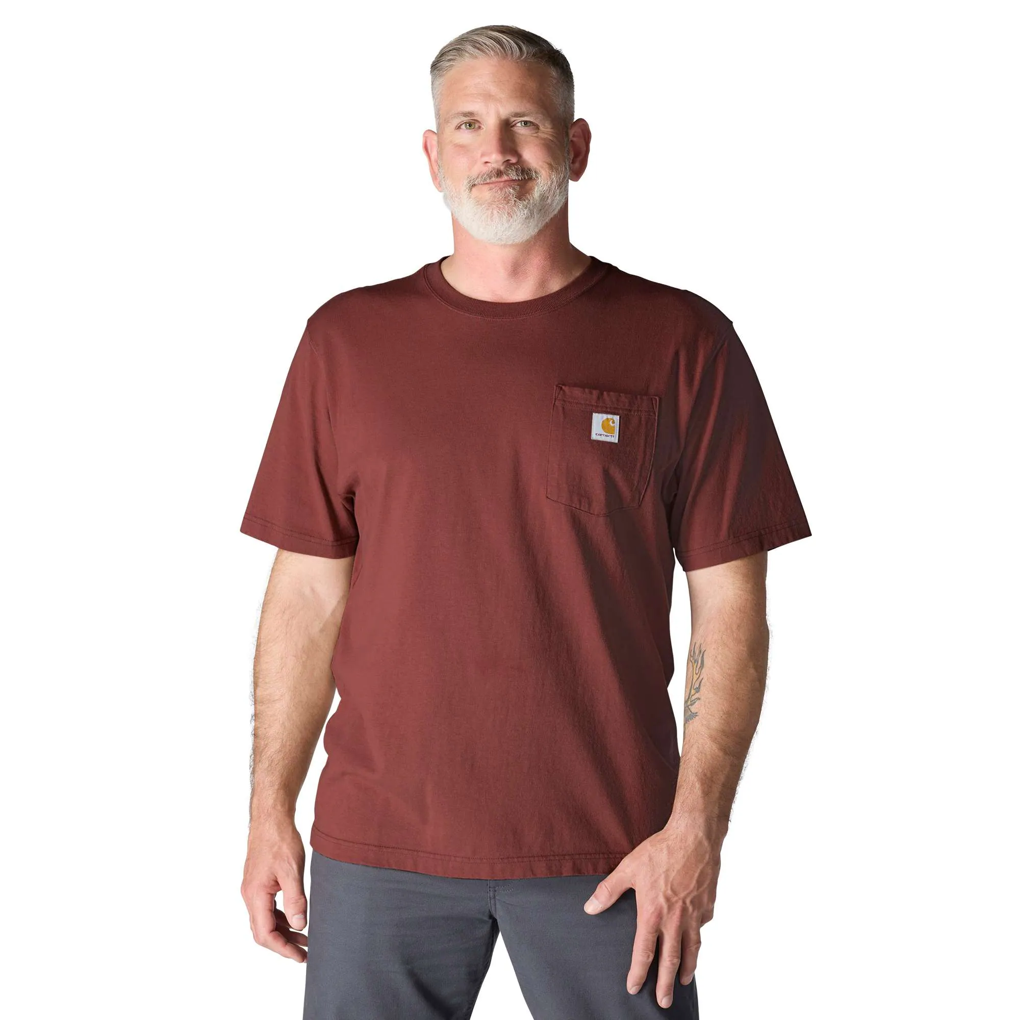 Loose Fit Heavyweight Short-Sleeve Pocket T-Shirt