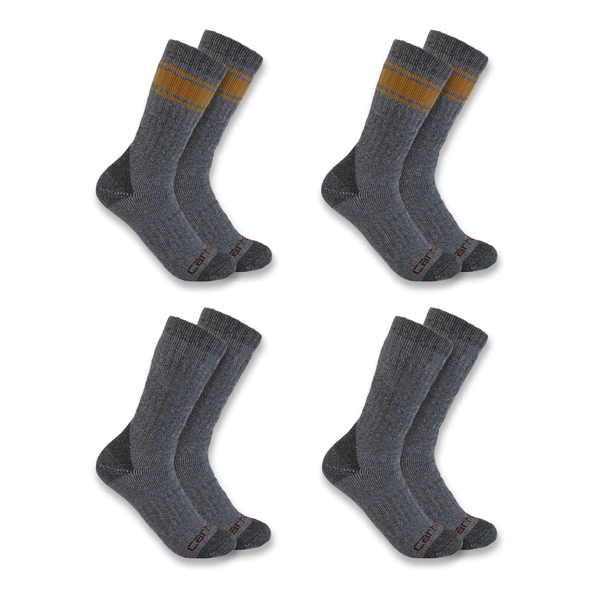Heavyweight Crew Sock 4-Pack