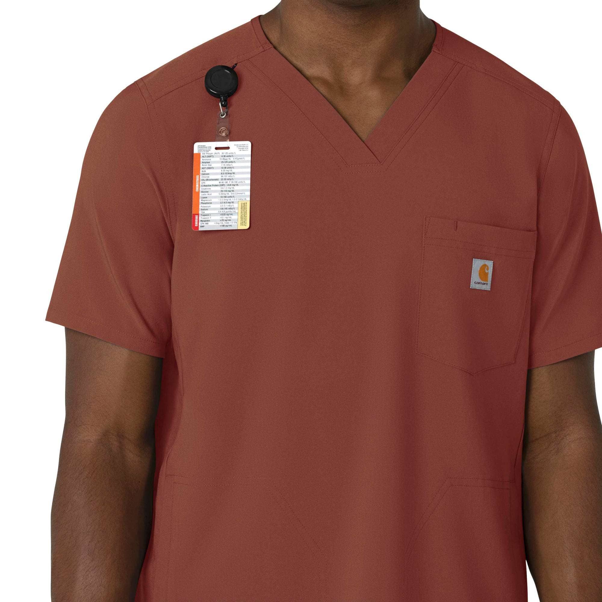 Force Cross-Flex Men's V-Neck Scrub Top