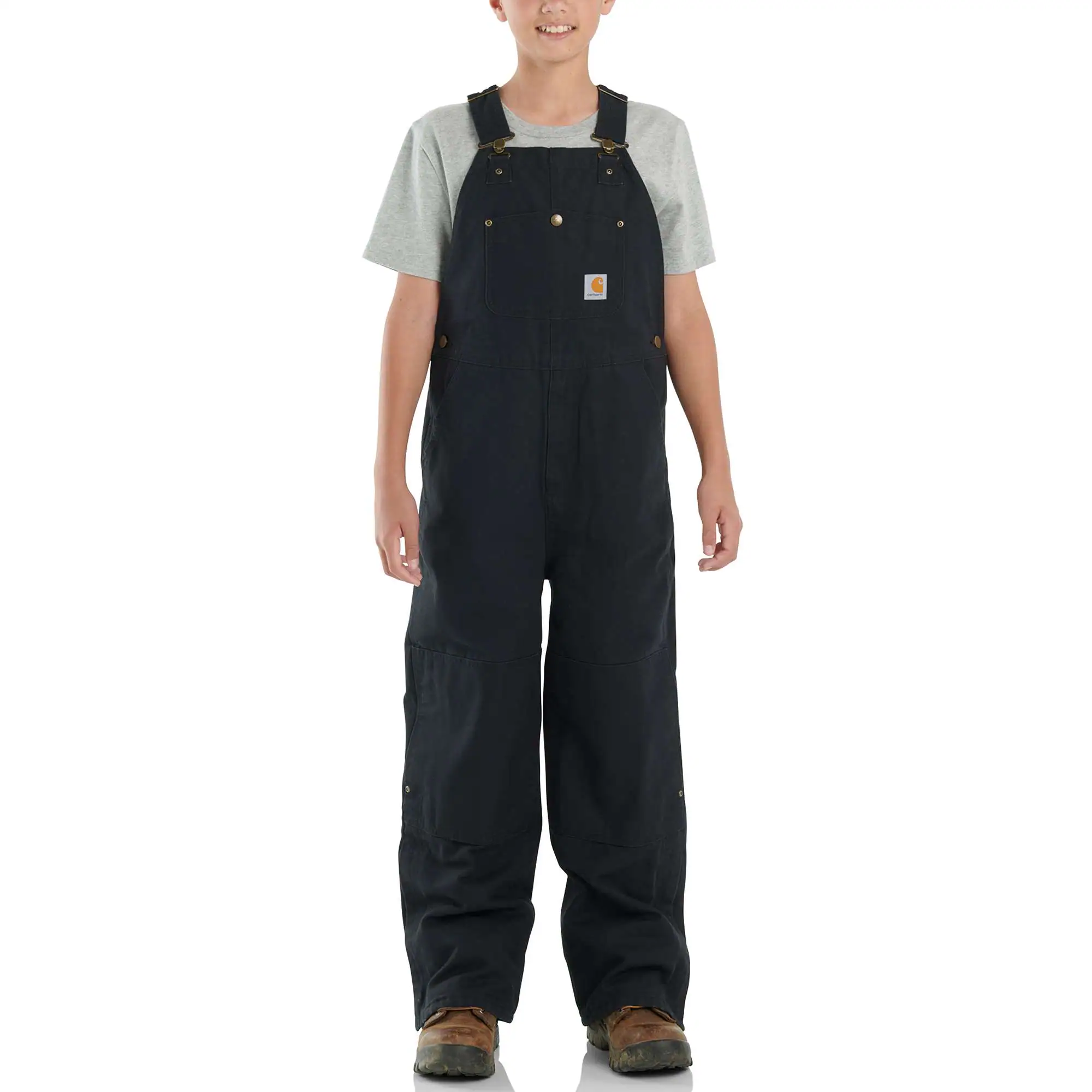 Kids' Loose Fit Canvas Insulated Bib Overall (Child/Youth)