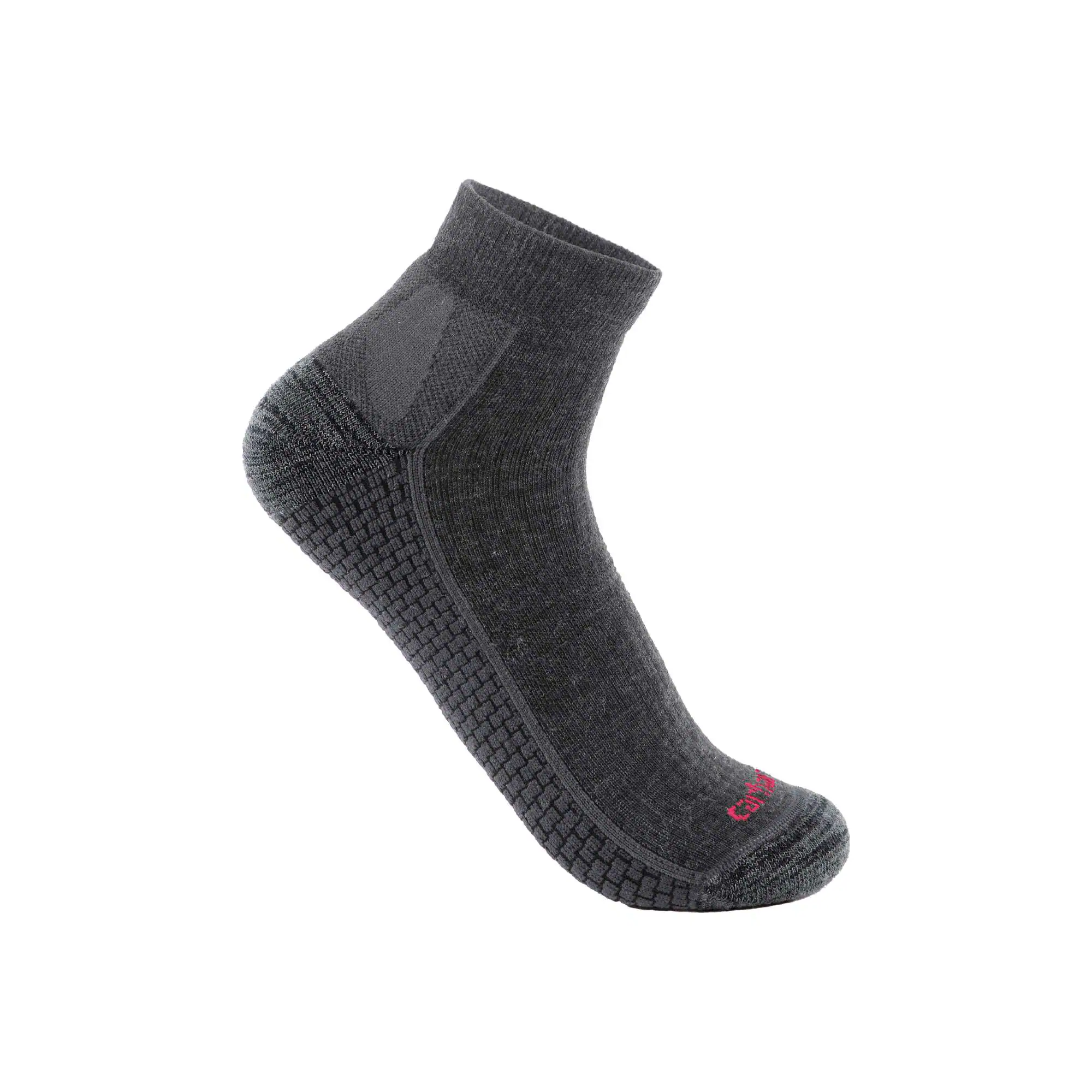 Women's Carhartt Force® Grid Midweight Merino Wool Blend Quarter Sock