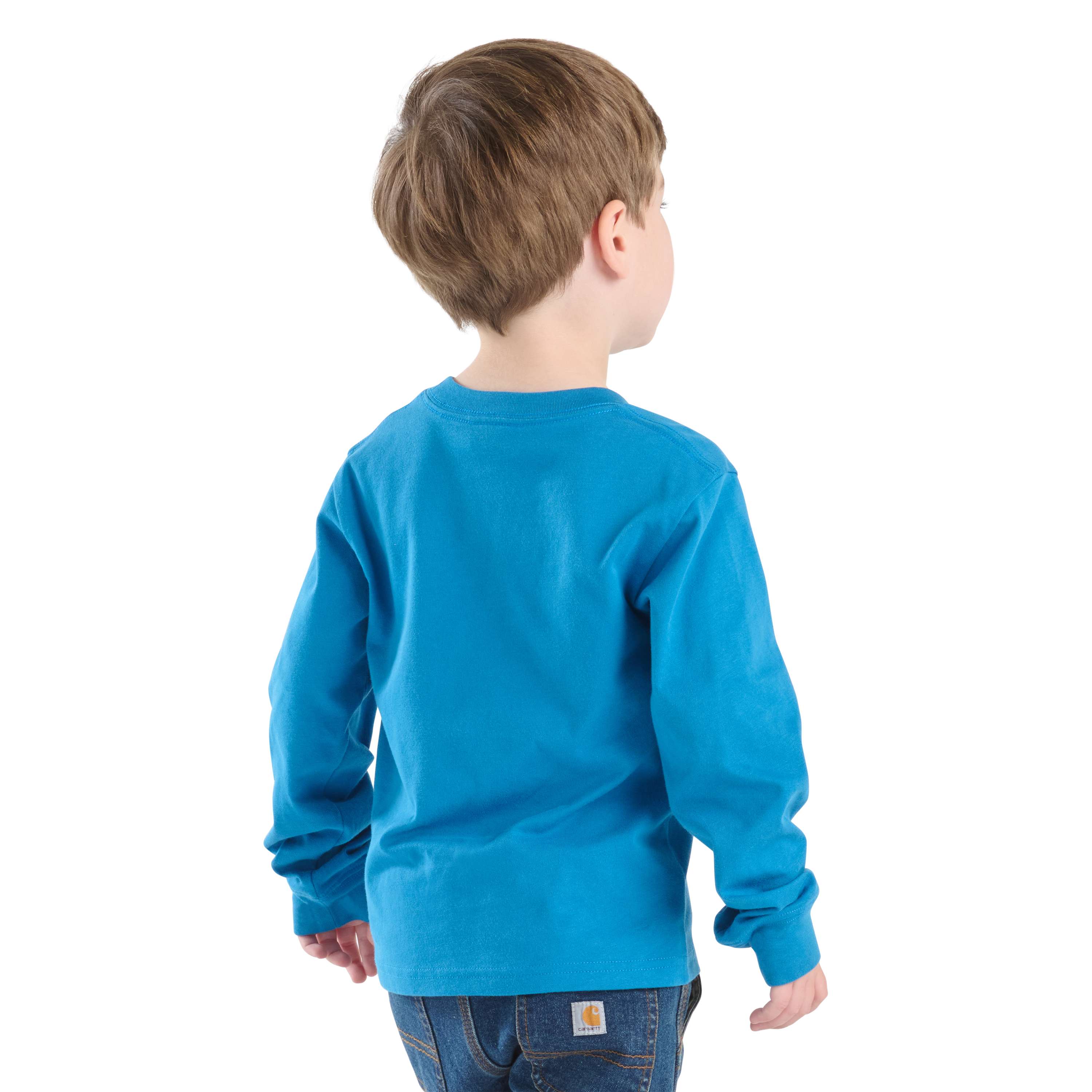 Boys' Long Sleeve Logo T-Shirt (Toddler/Child/Youth)