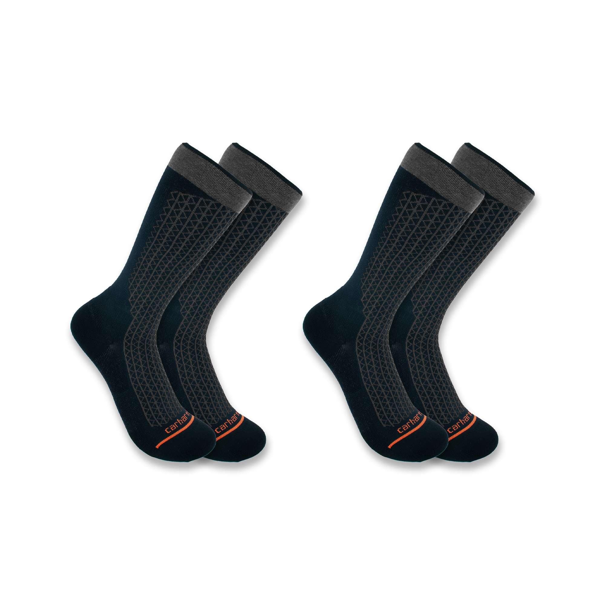 Lightweight Durable Crew Sock 2-Pack