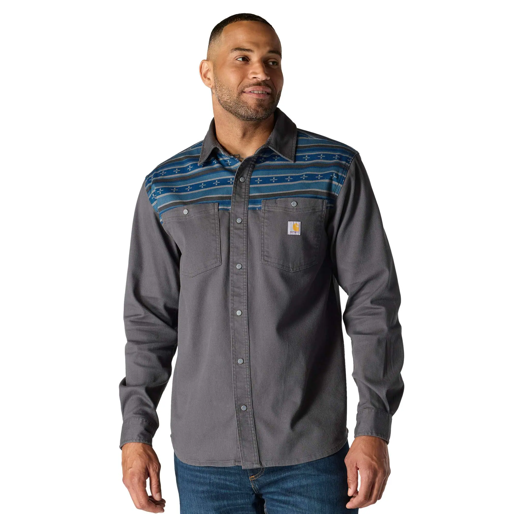 Montana Rugged Flex™ Relaxed Fit Corduroy Long-Sleeve Shirt