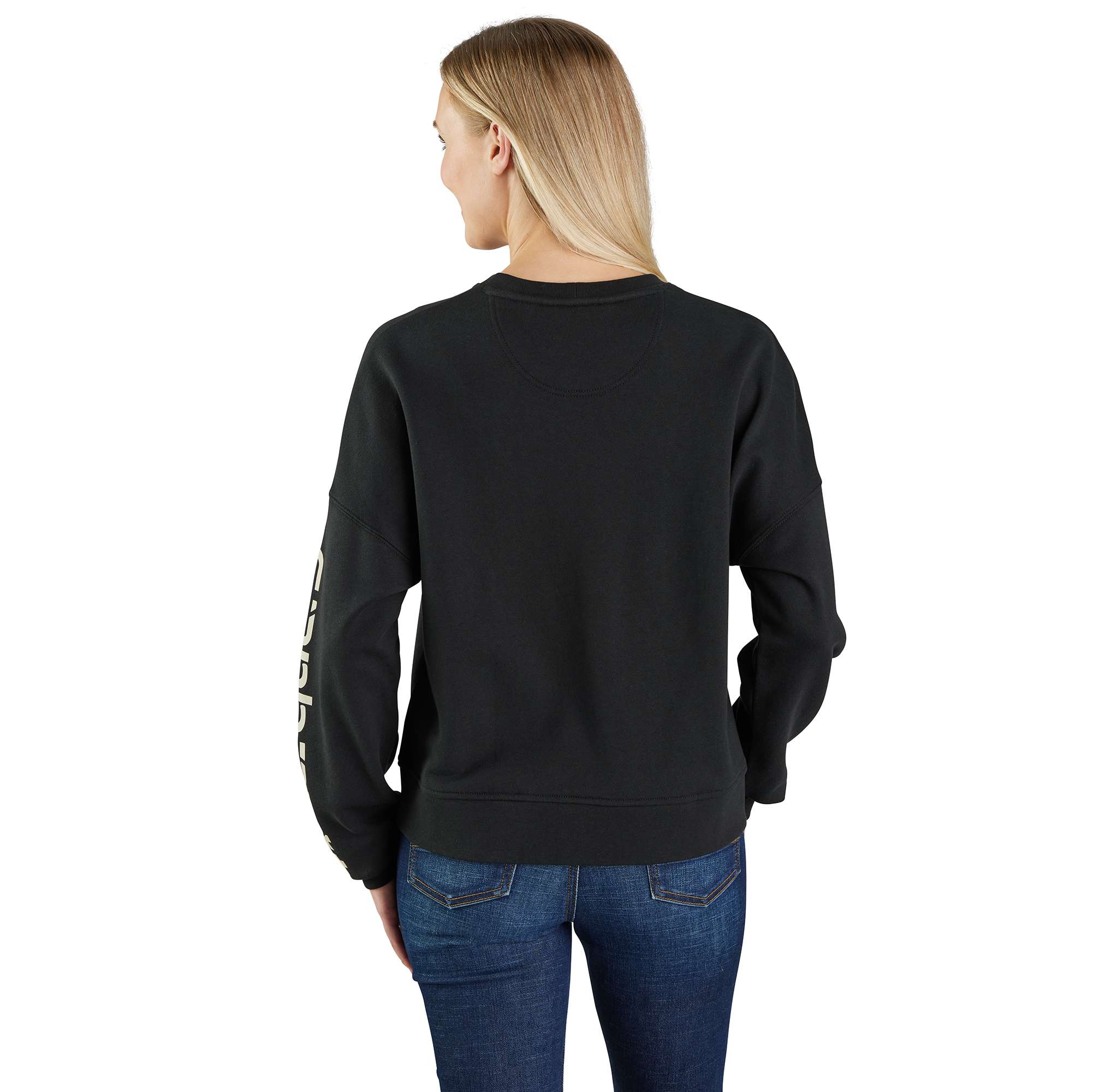 Women's TENCEL™ Fiber Series Loose Fit Sleeve Graphic Sweatshirt