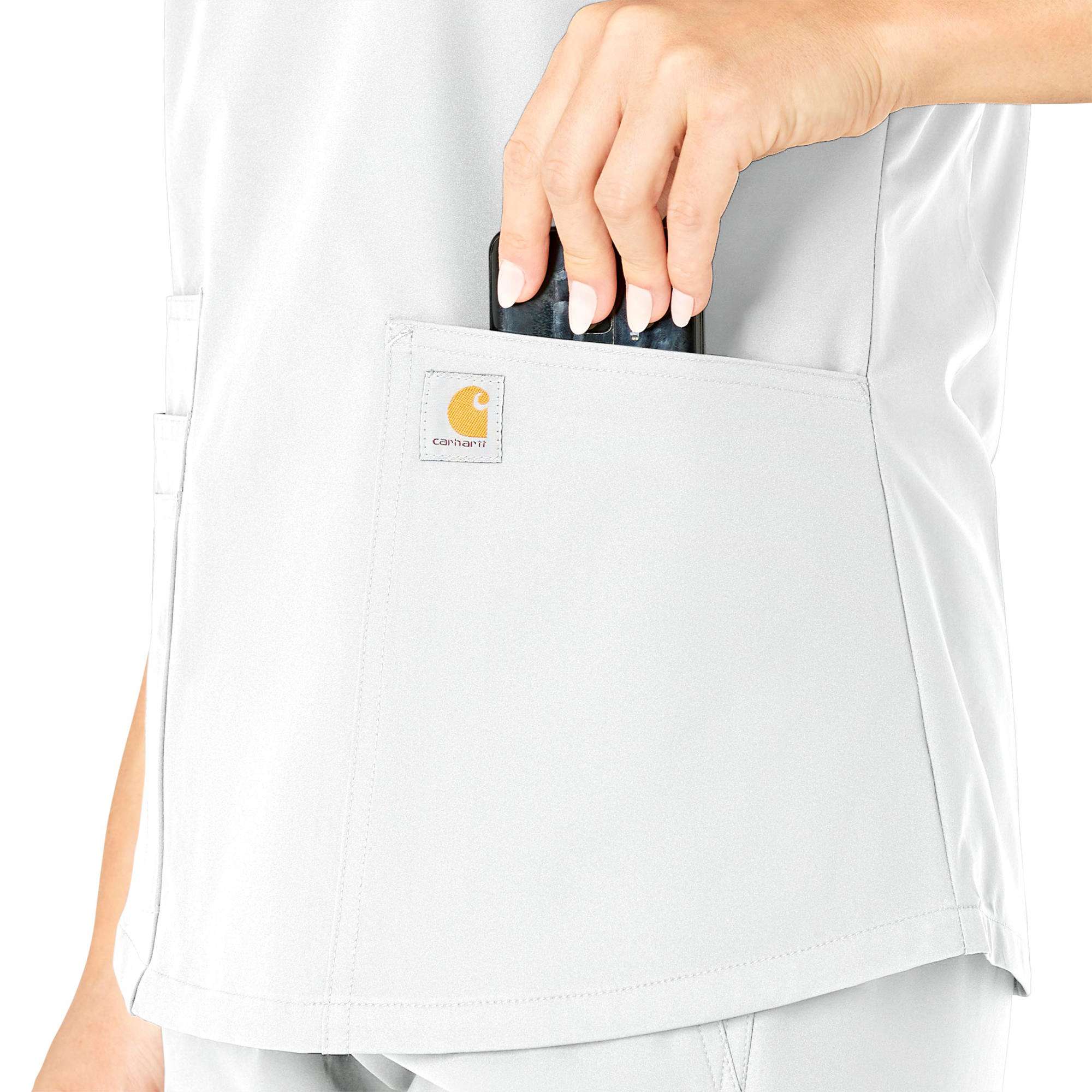 Women's Force Essentials V-Neck Scrub Top