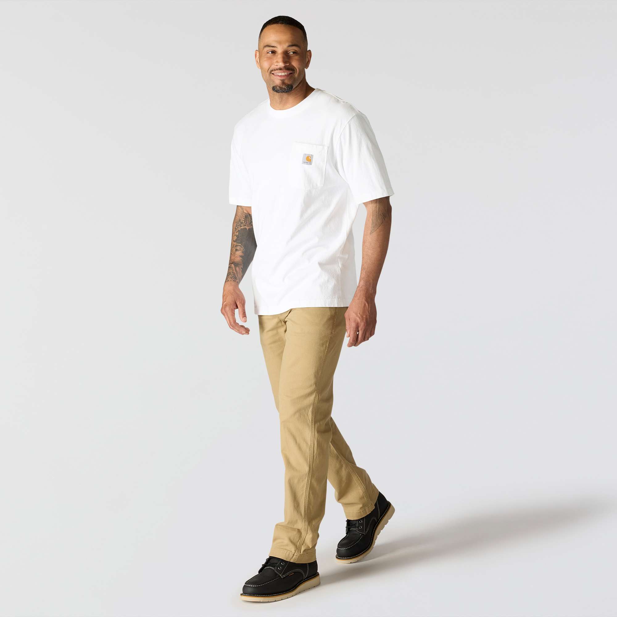 Loose Fit Heavyweight Short-Sleeve Pocket T-Shirt
