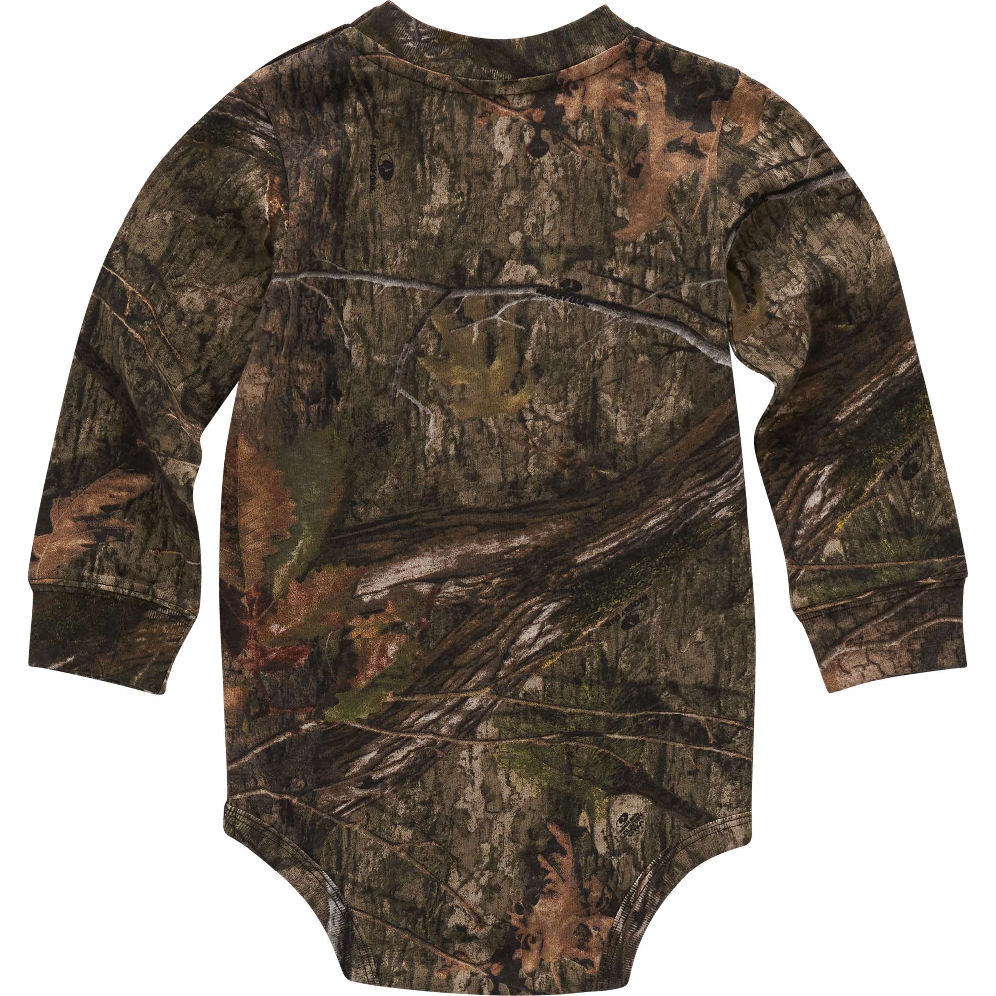 Boys' Long Sleeve Mossy Oak® Camo Pocket Bodysuit (Baby)