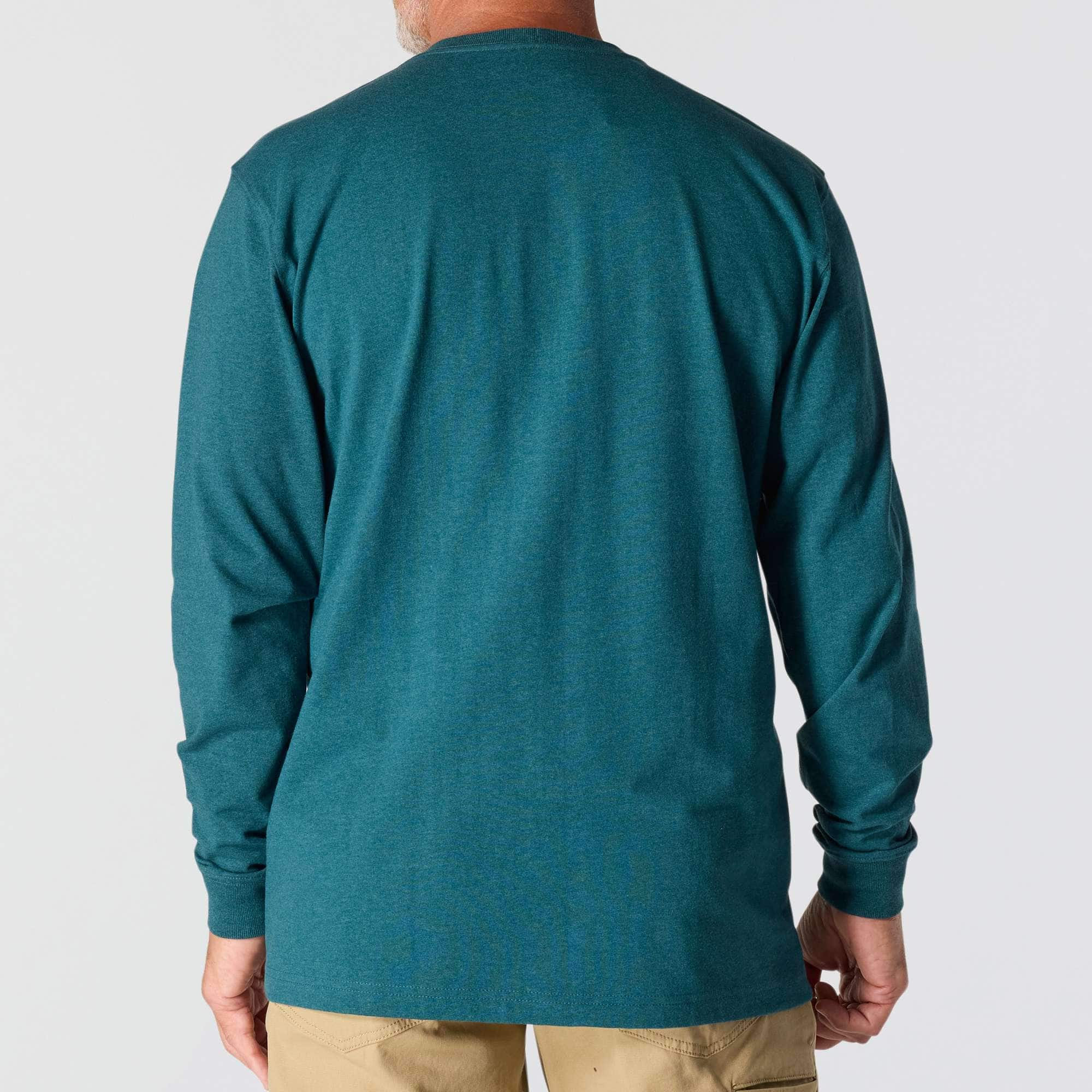 Loose Fit Heavyweight Long-Sleeve Pocket T-Shirt