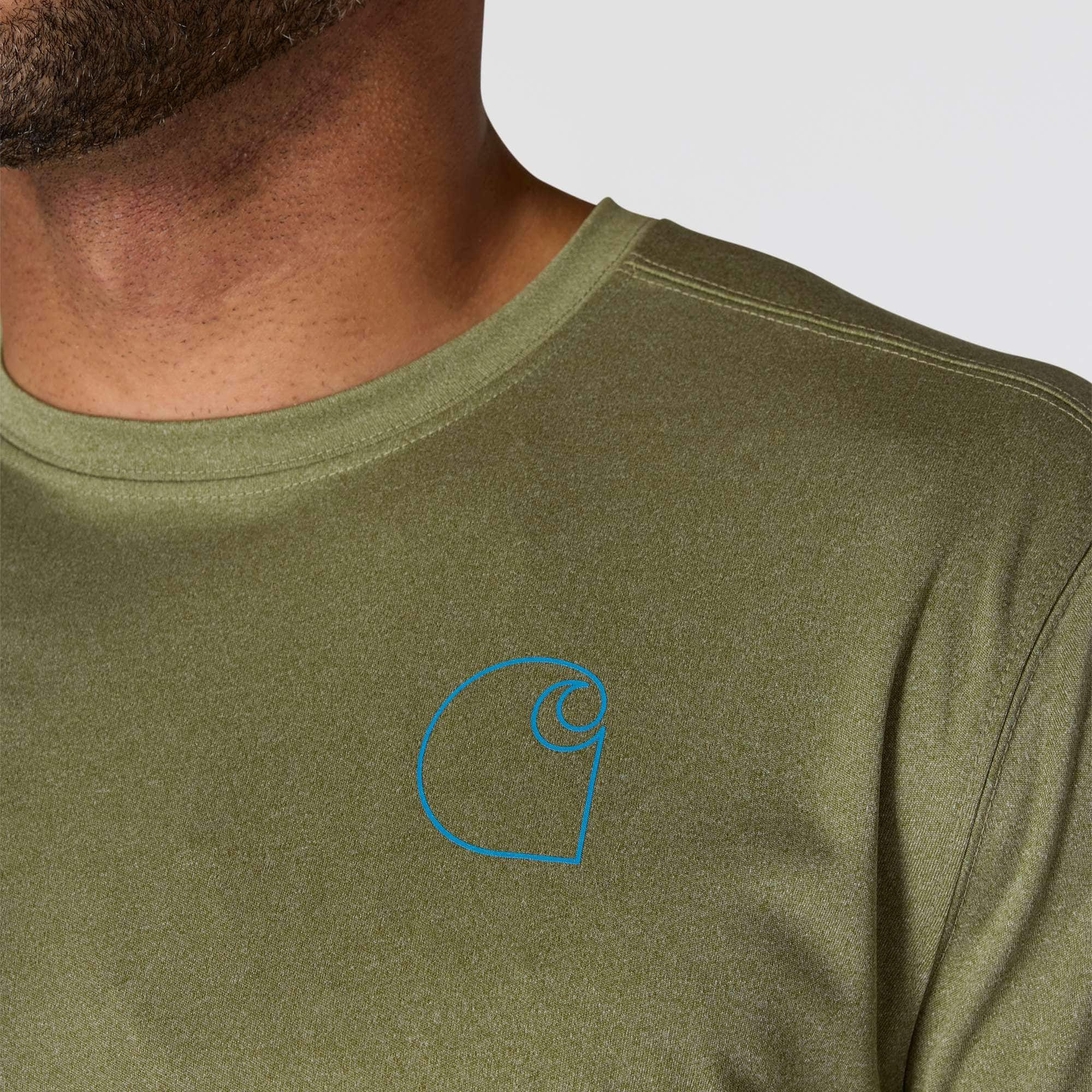 Force Sun Defender™ Lightweight Long-Sleeve Logo Graphic T-Shirt