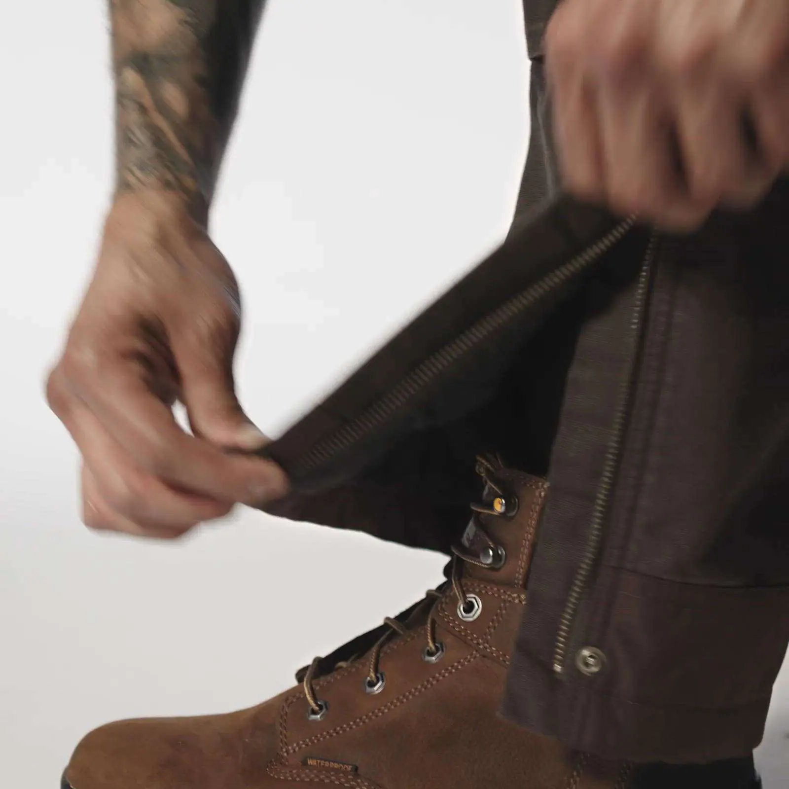 Men's Insulated Bib Overall - Loose Fit - Duck - 3 Warmest Rating