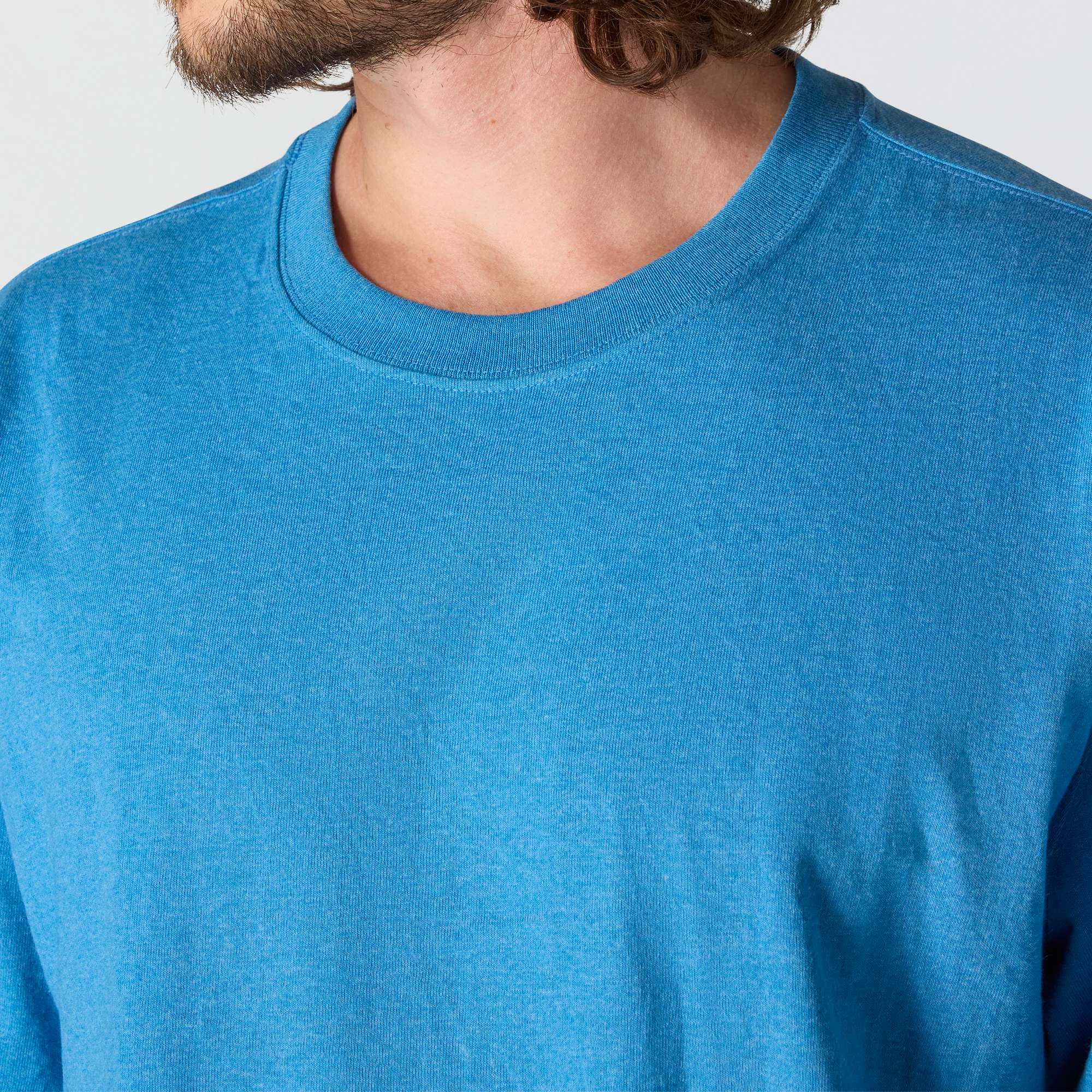 Loose Fit Heavyweight Long-Sleeve Logo Sleeve Graphic T-Shirt