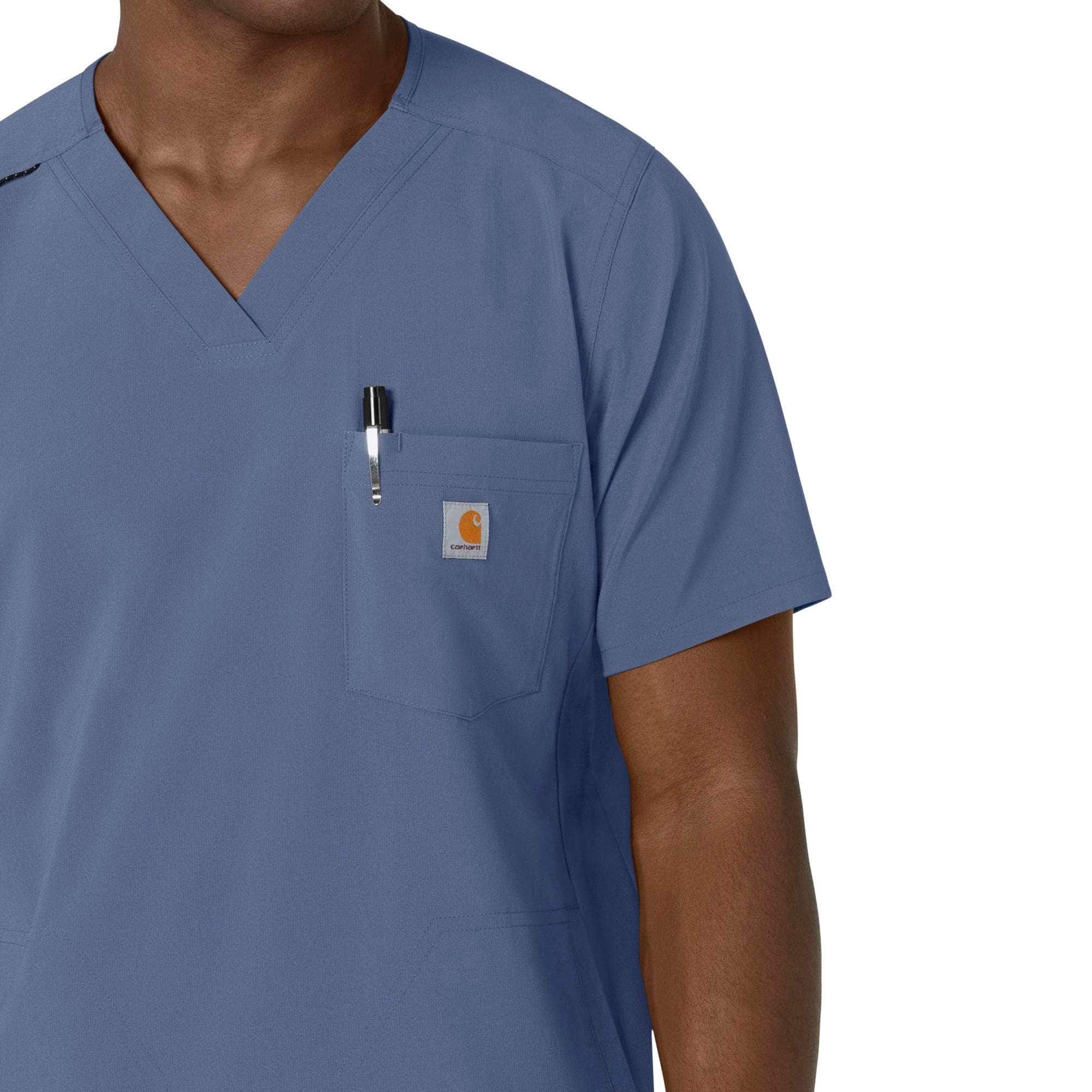 Force Cross-Flex Men's V-Neck Scrub Top
