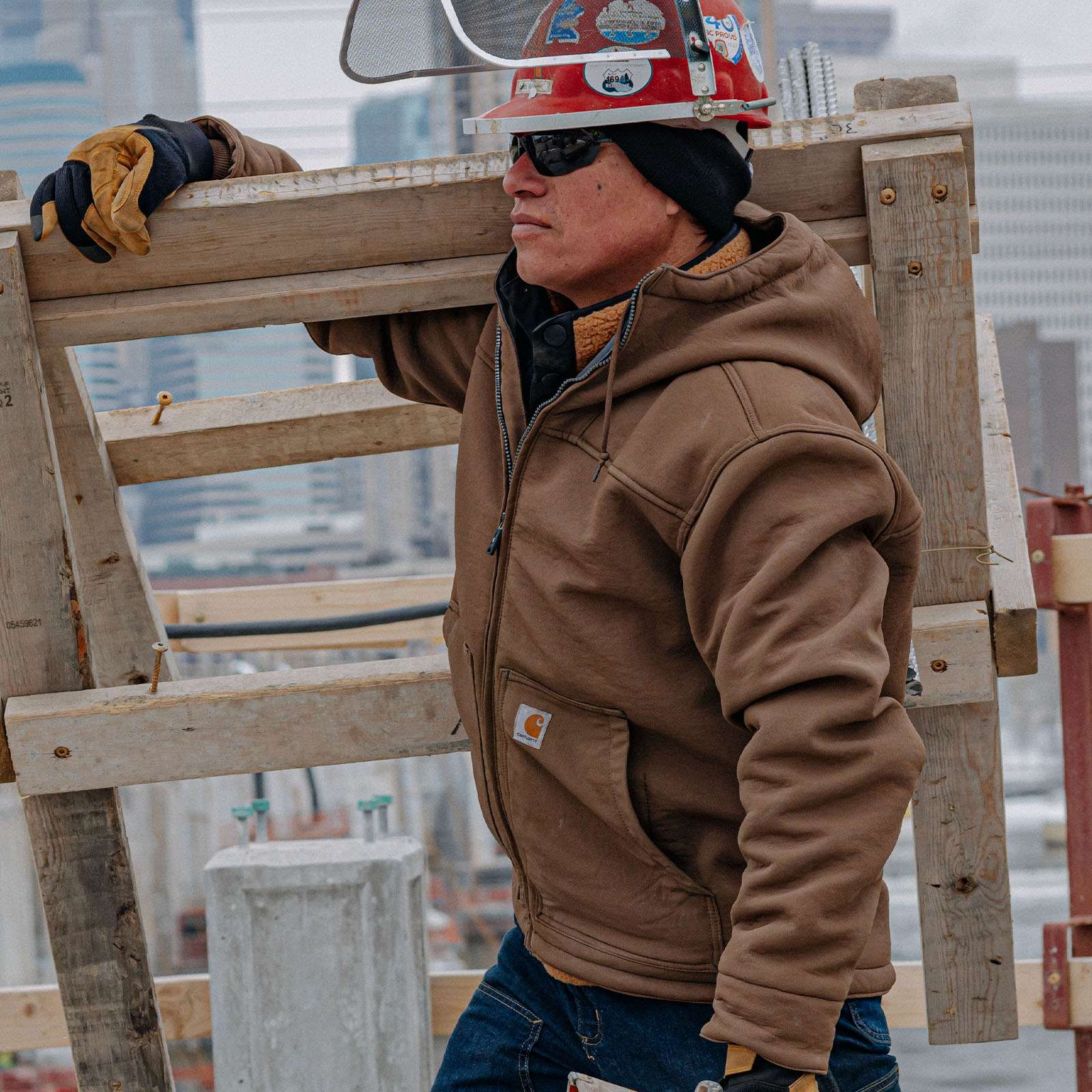 Men's Super Dux™ Sherpa-Lined Active Jac - Relaxed Fit - 2 Warmer Rating