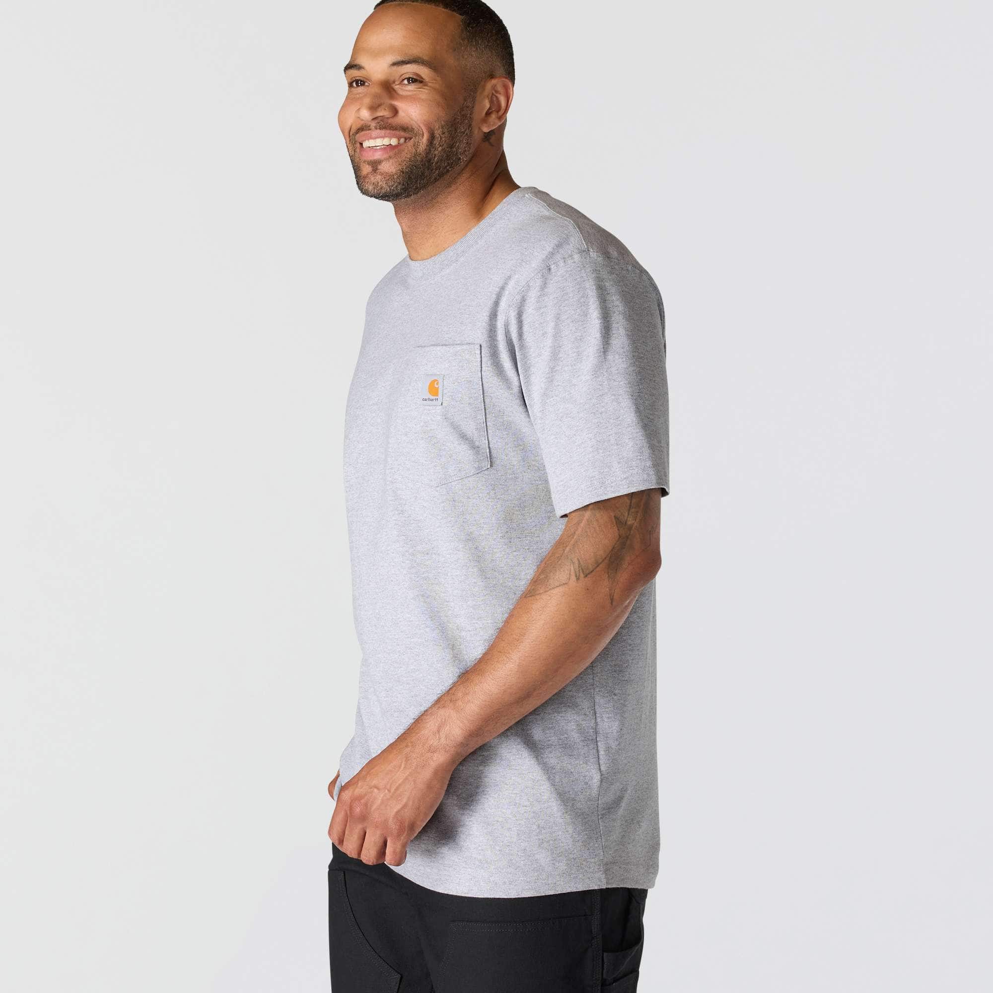Loose Fit Heavyweight Short-Sleeve Pocket T-Shirt