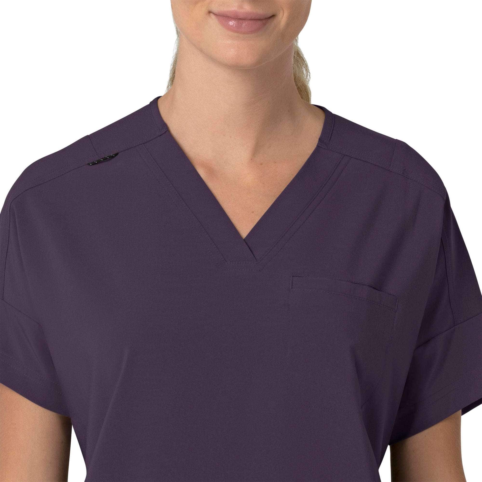Women's Force Cross-Flex  Oversized V-Neck Scrub Top
