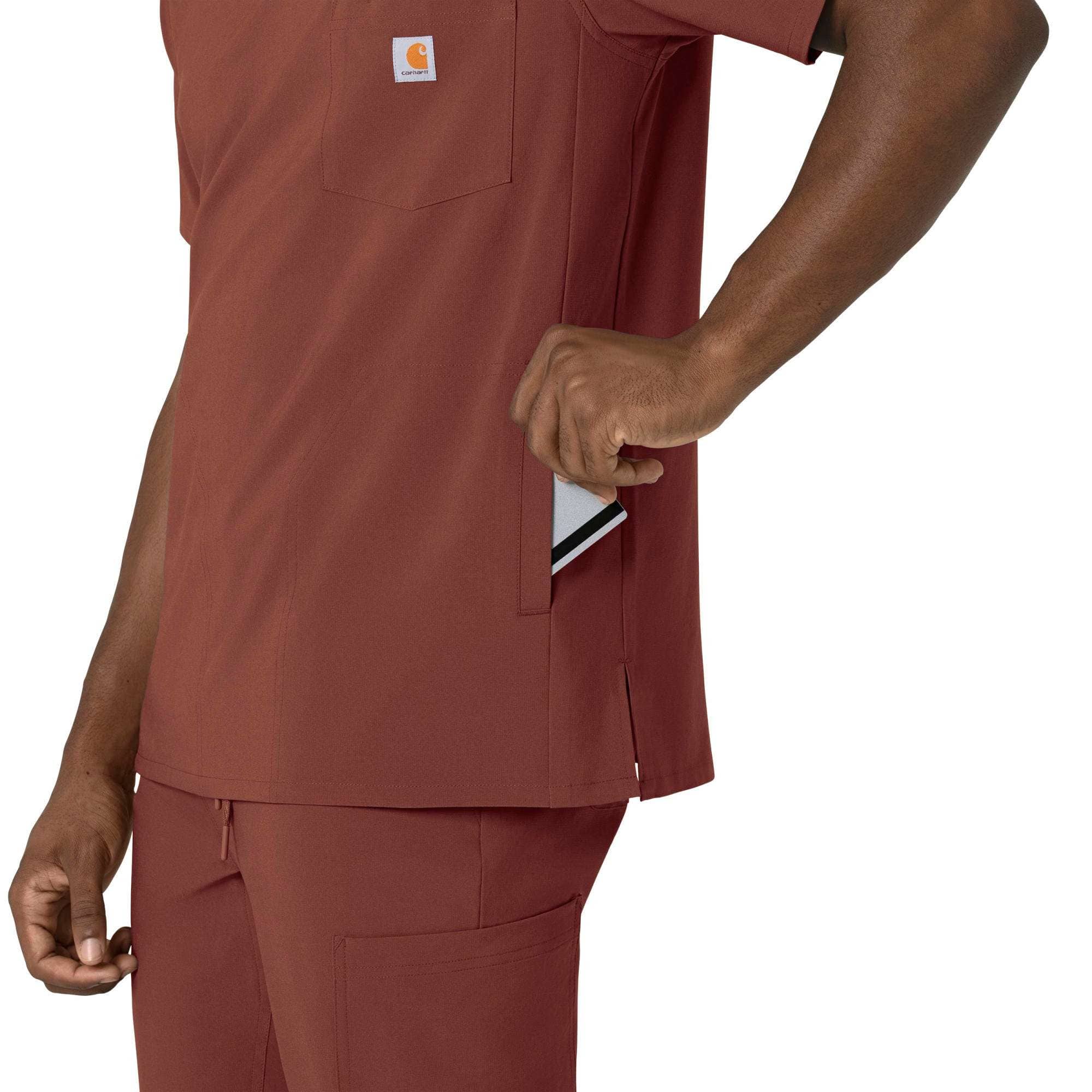 Force Cross-Flex Men's V-Neck Scrub Top