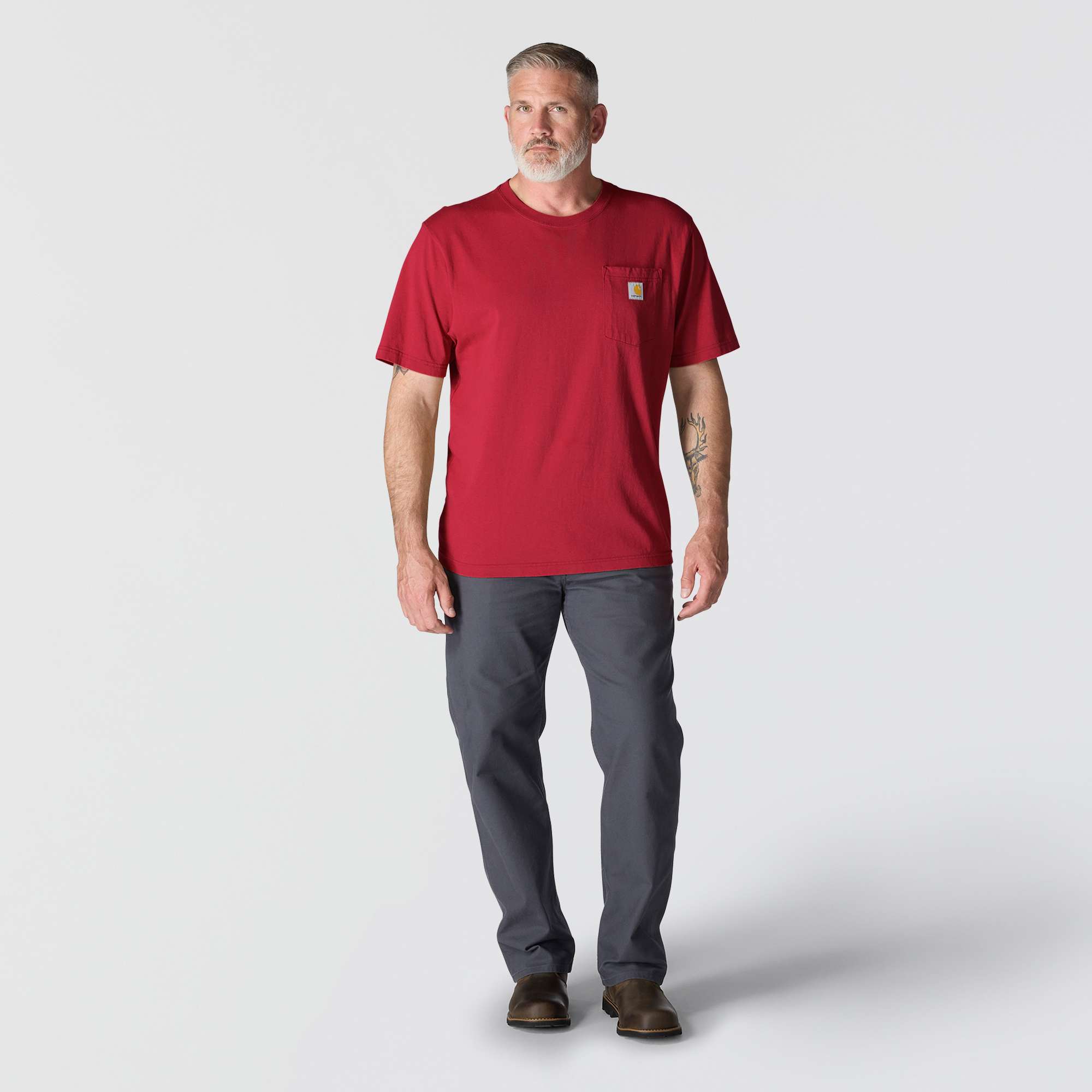 Loose Fit Heavyweight Short-Sleeve Pocket T-Shirt