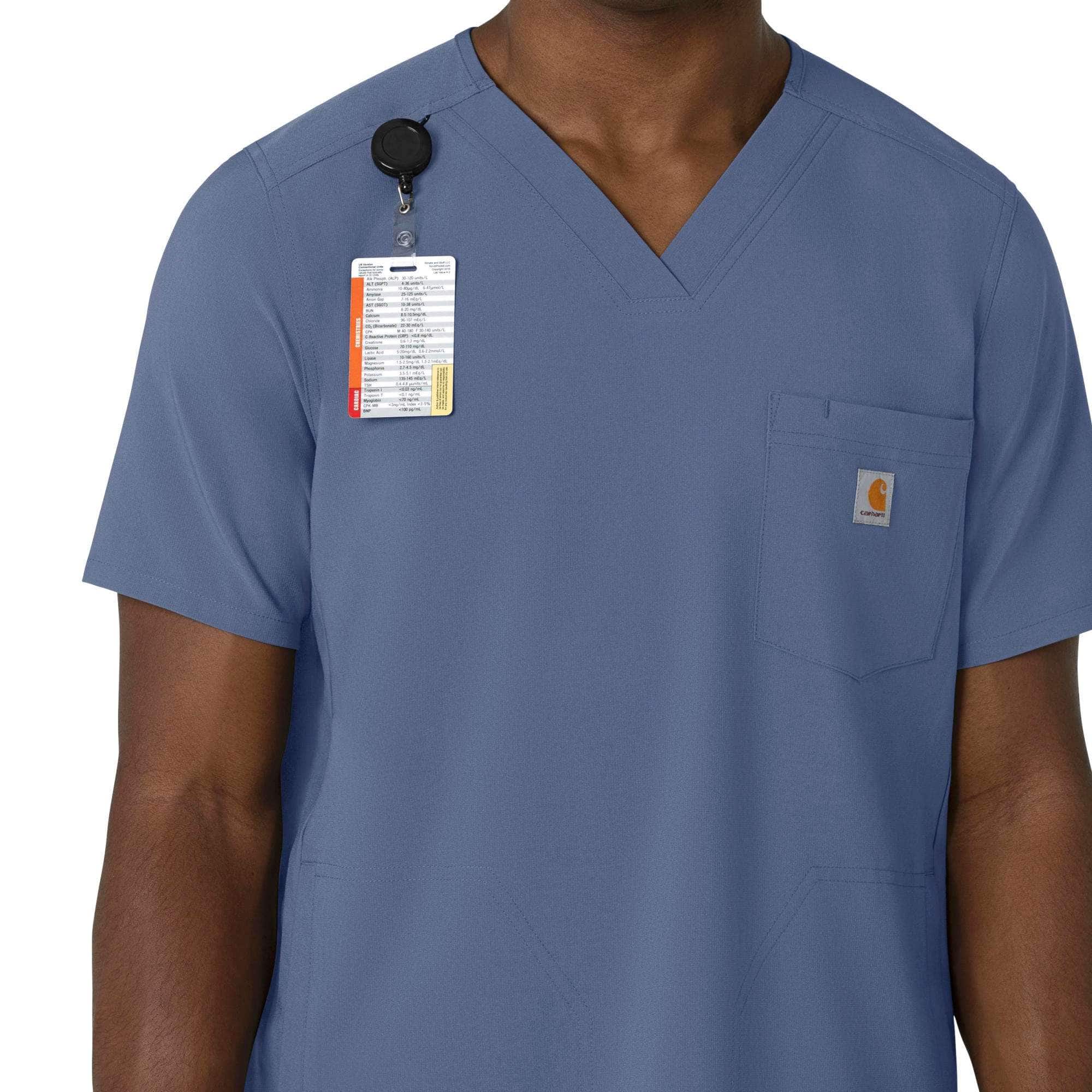 Force Cross-Flex Men's V-Neck Scrub Top