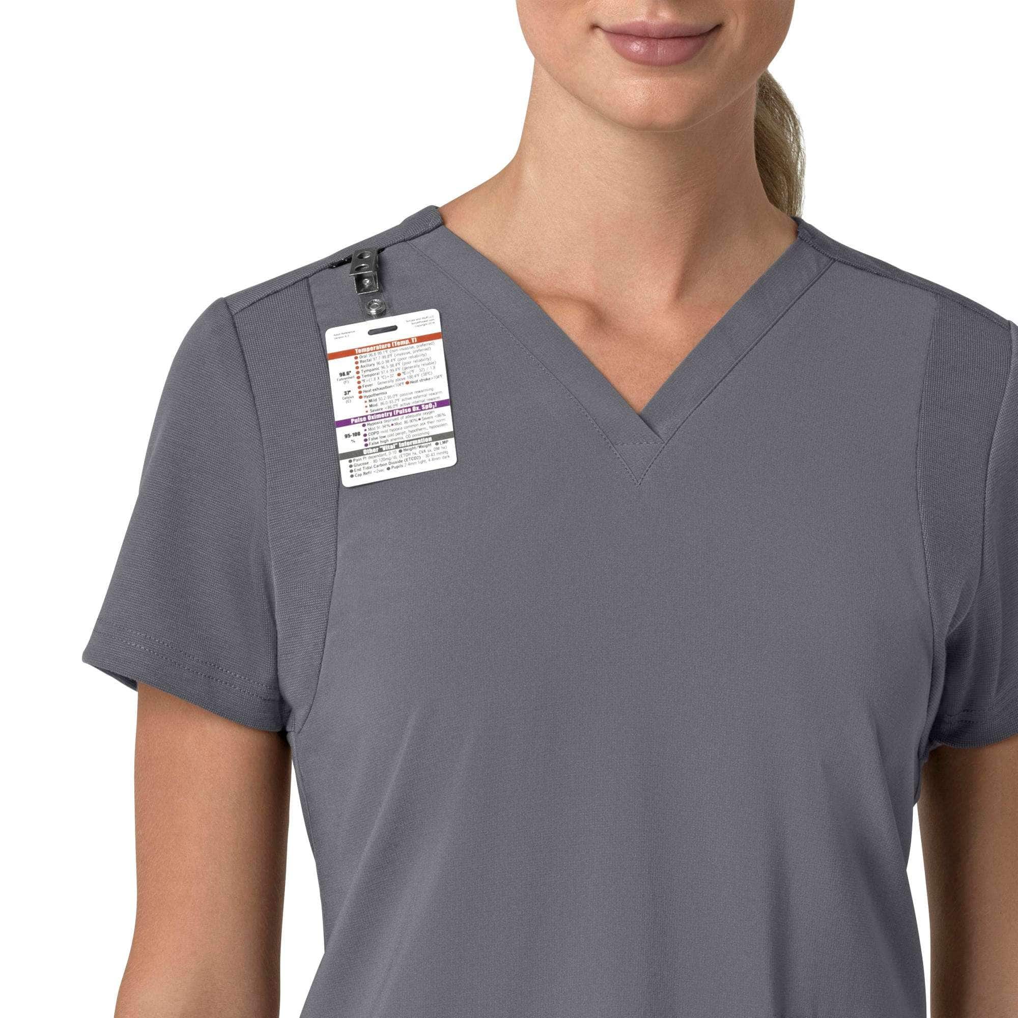 Women's Force Cross-Flex  Flex Panel V-Neck Scrub Top