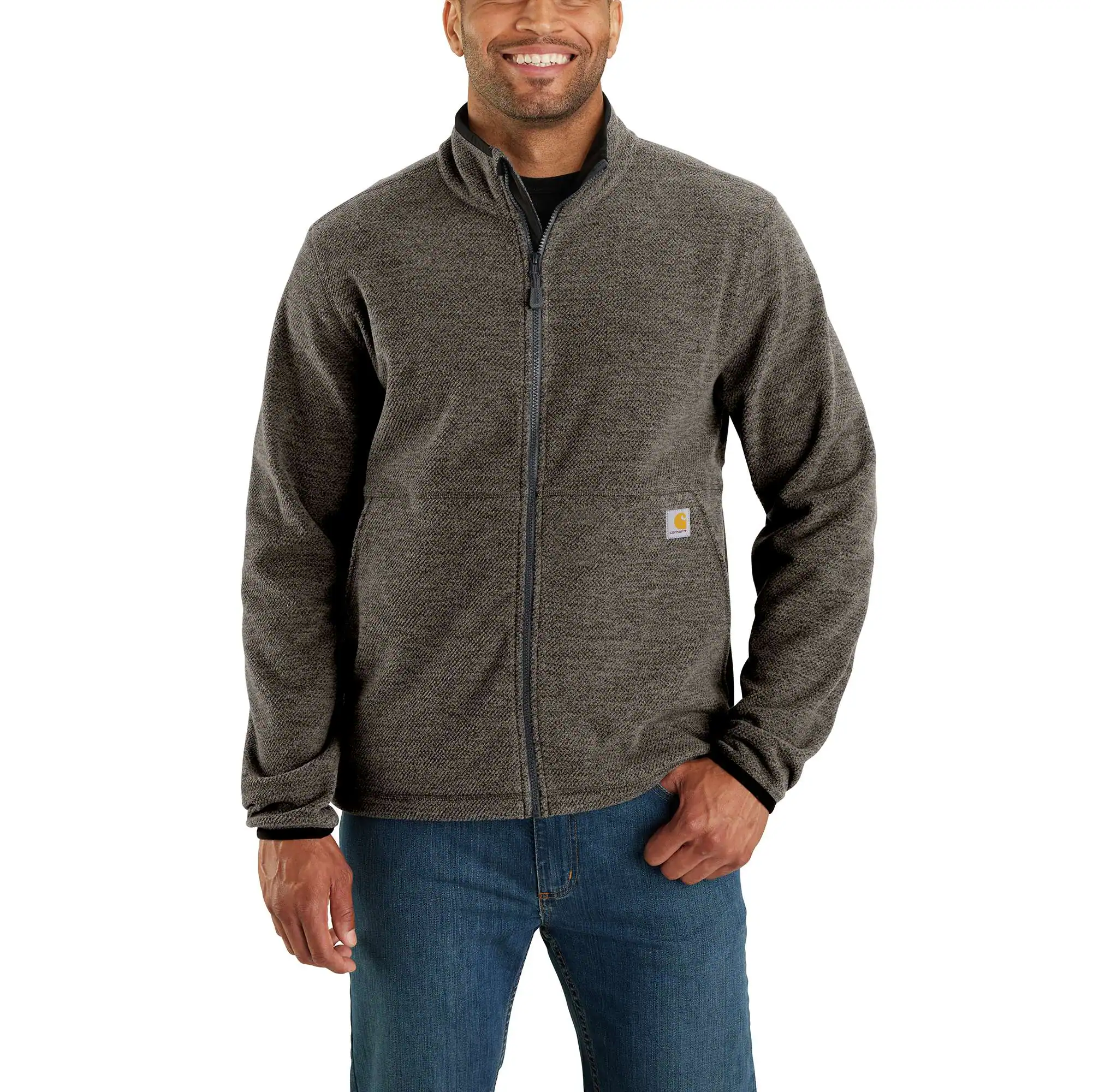 Full-Zip Relaxed Fit Fleece Jacket - 1 Warm Rating