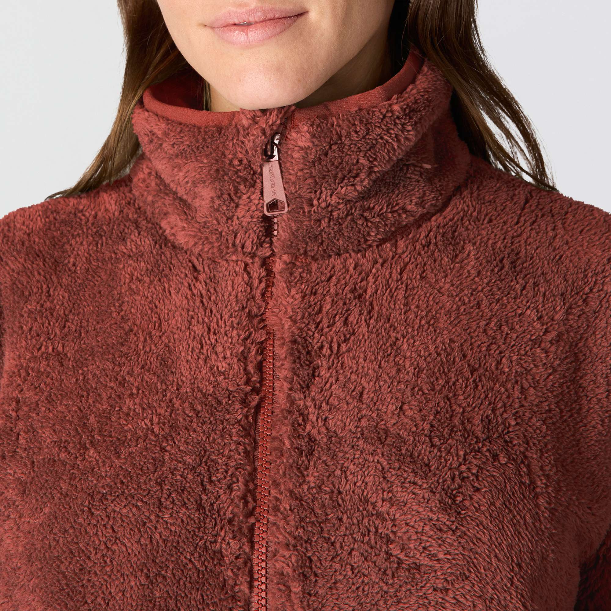 Women's Loose Fit Fleece Pullover - 3 Warmest Rating