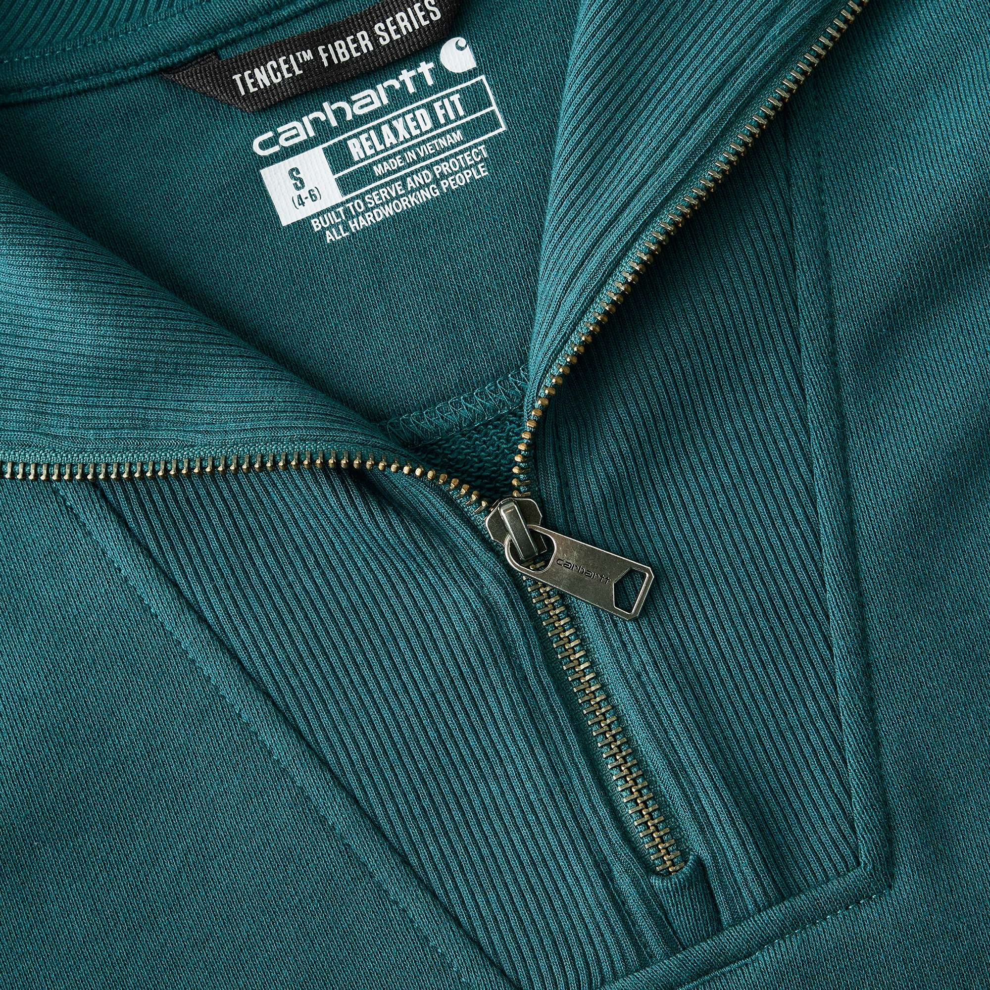 Women's TENCEL™ Fiber Series Relaxed Fit Half-Zip Sweatshirt