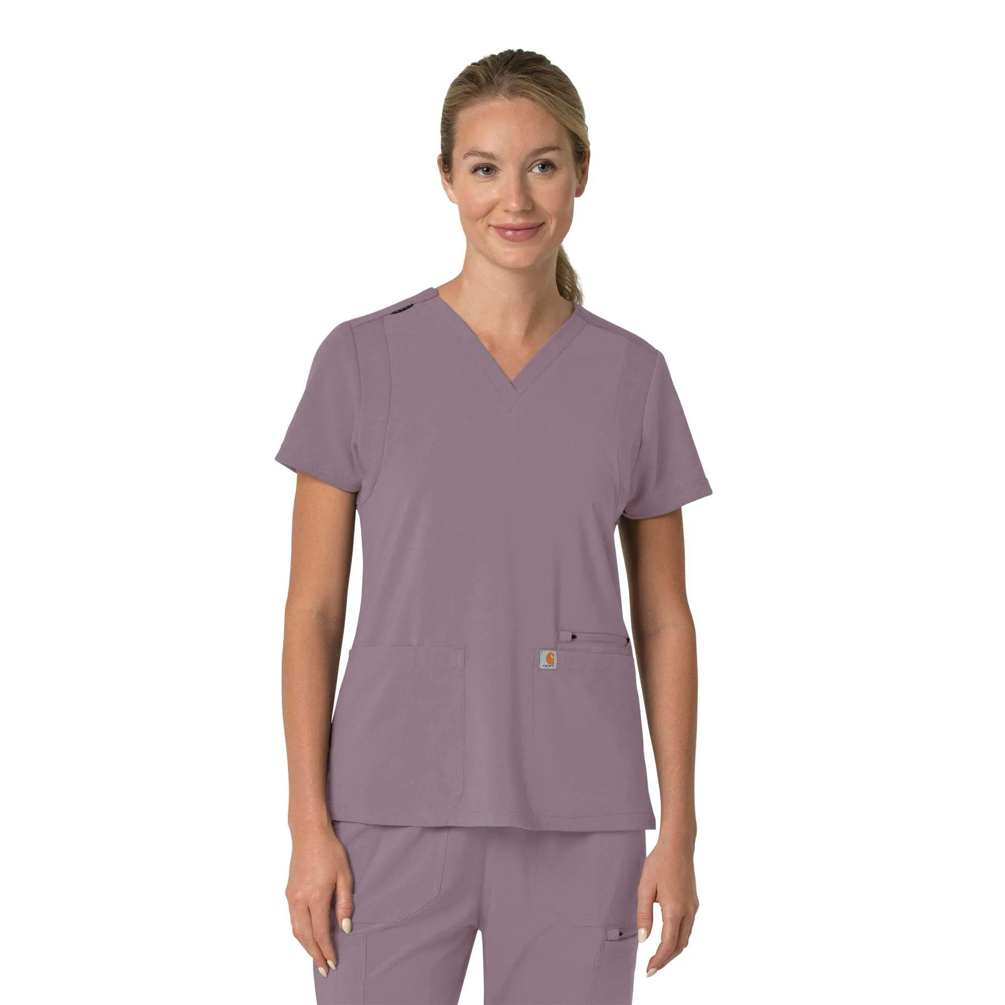 Women's Force Cross-Flex  Flex Panel V-Neck Scrub Top