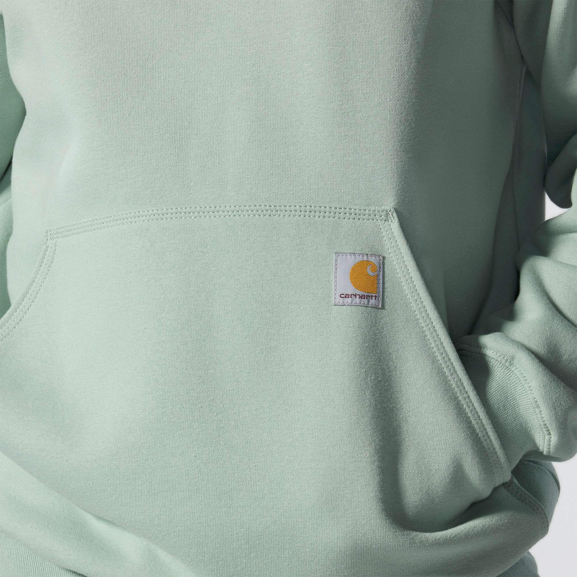 Loose Fit Midweight Logo Sleeve Graphic Hoodie