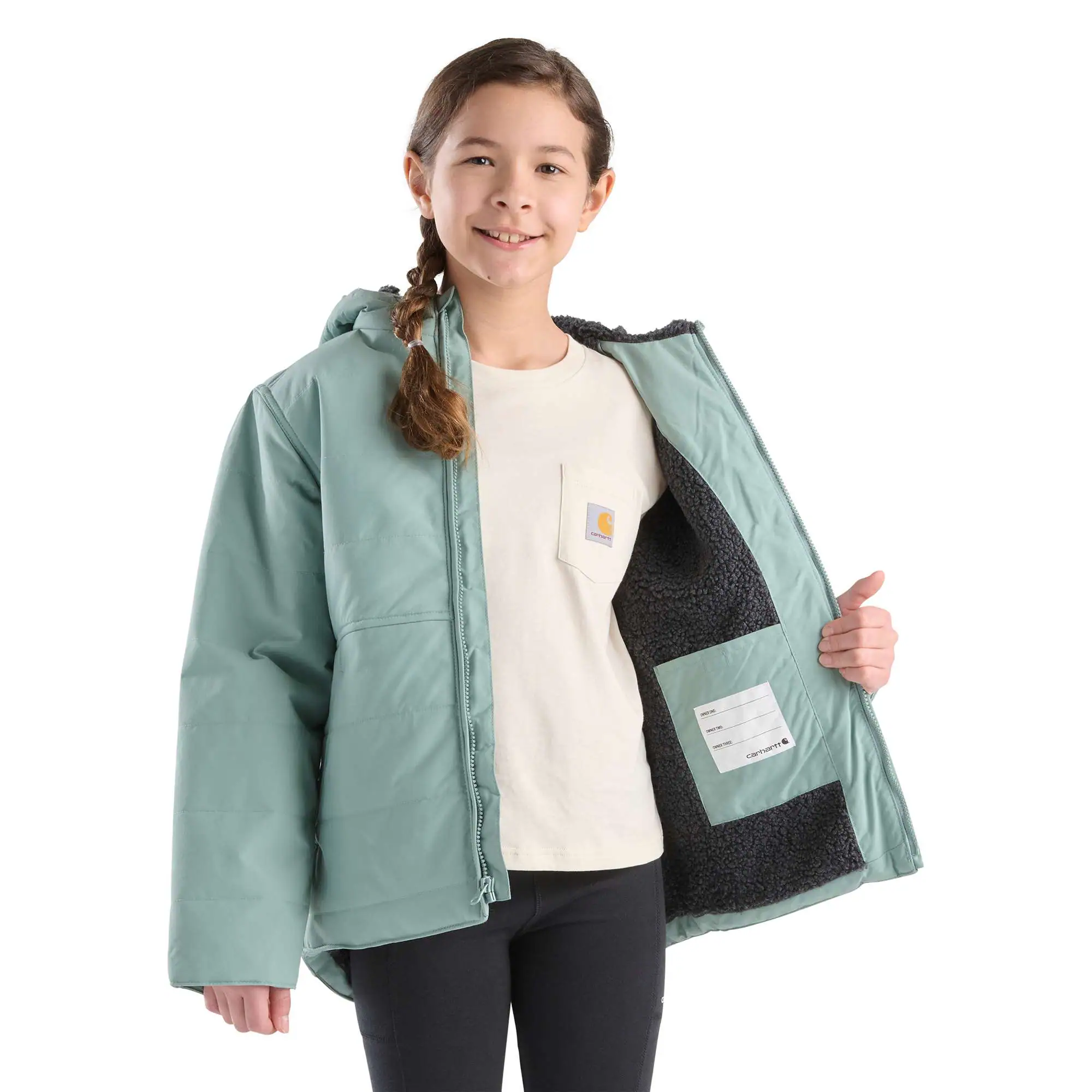 GIrls' Montana Insulated Hooded Jacket (Child/Youth)