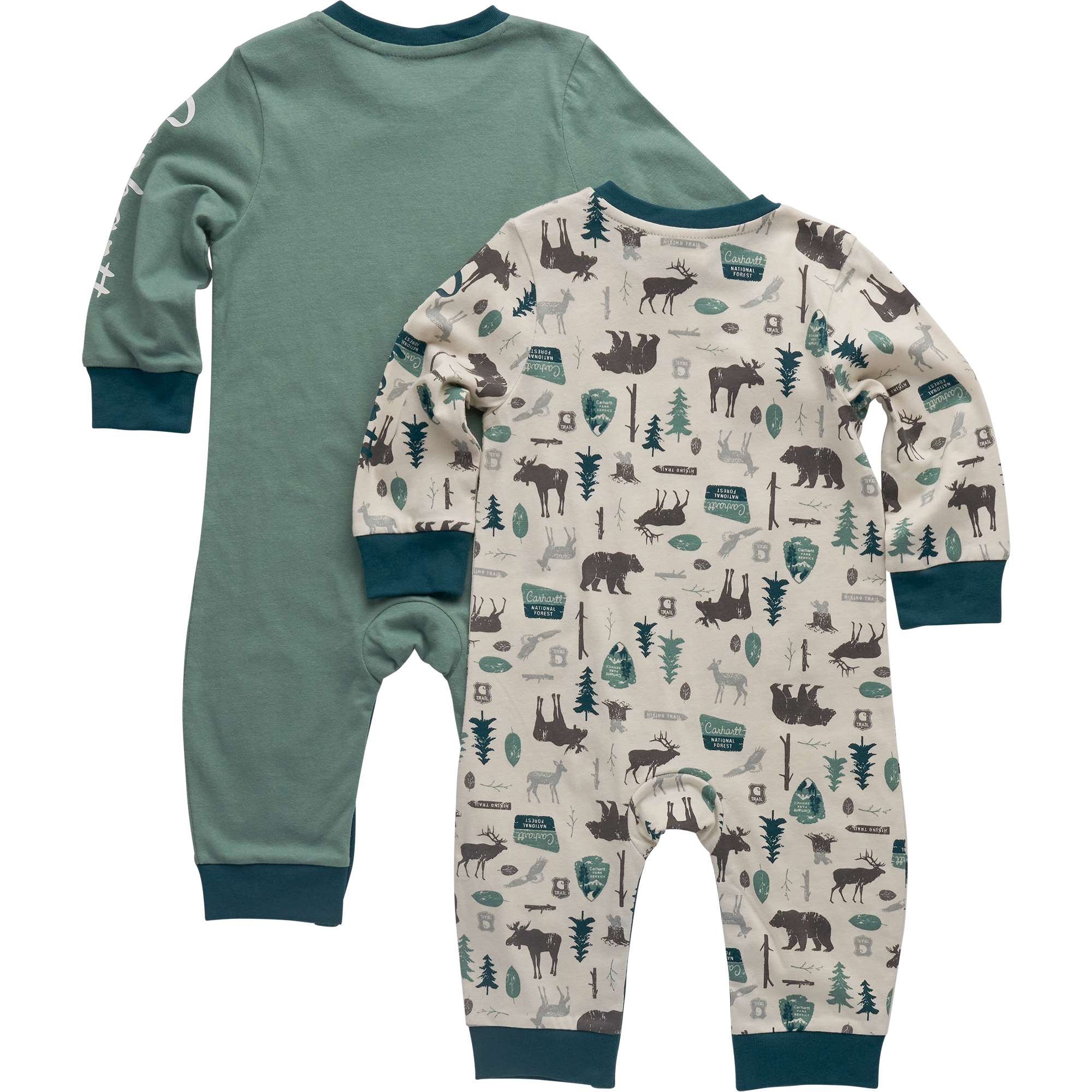 Boys' 2-Piece Long Sleeve Outdoor Coverall Set (Baby)