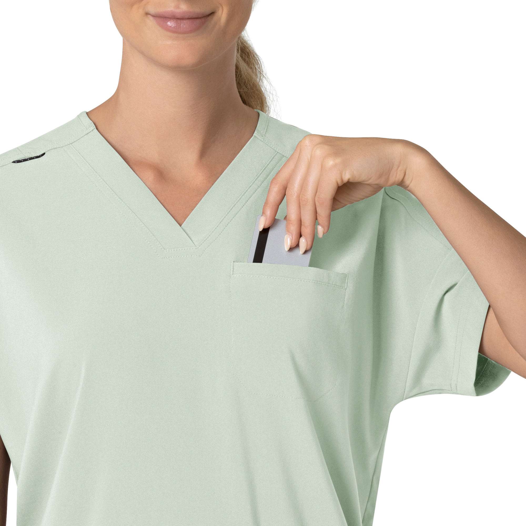 Women's Force Cross-Flex  Oversized V-Neck Scrub Top