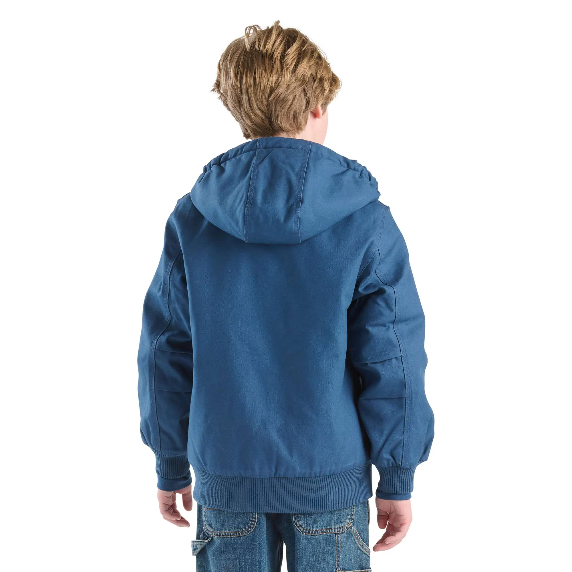 Boys' Long Sleeve Canvas Insulated Hooded Active Jac (Child/Youth)