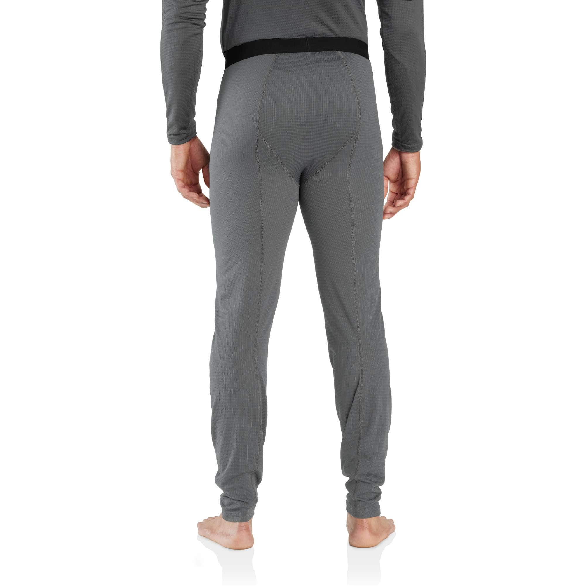 Men's Base Layer Thermal Pants - Carhartt Force® - Lightweight - Stretch Grid