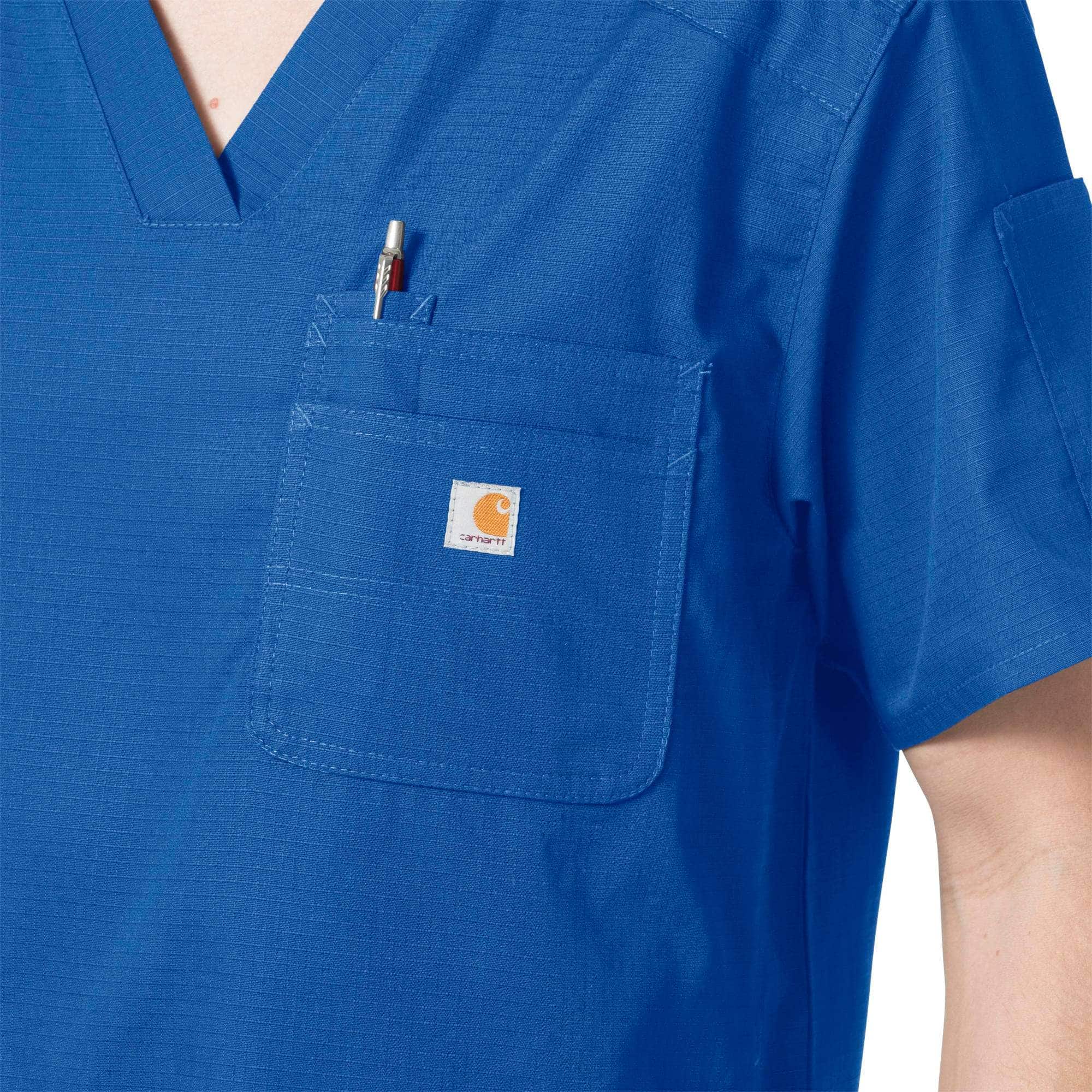 Rugged Flex® Ripstop Chest Pocket Scrub Top