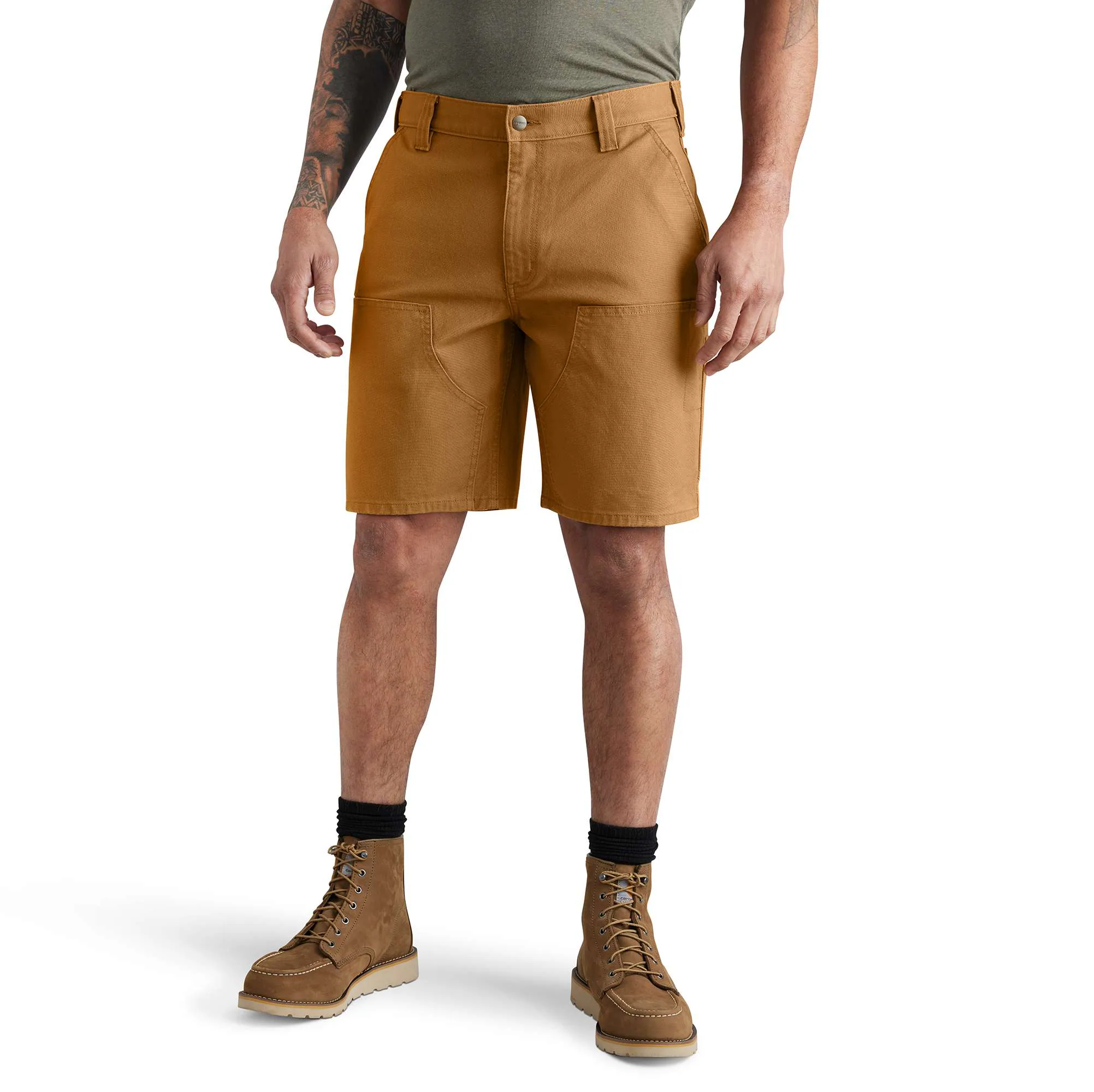 Rugged Flex® Relaxed Fit Duck Double-Front Utility Work Short